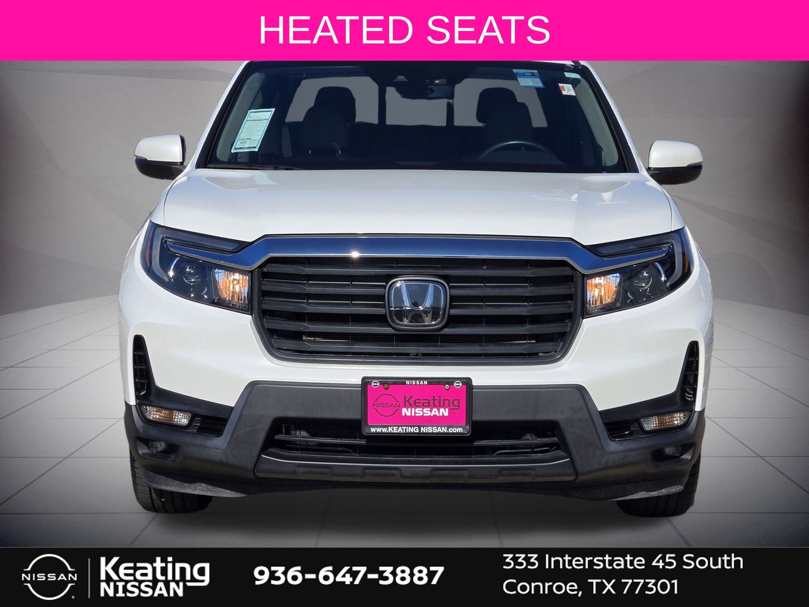 2022 Honda Ridgeline RTL White at AutoSavvy Houston Southwest