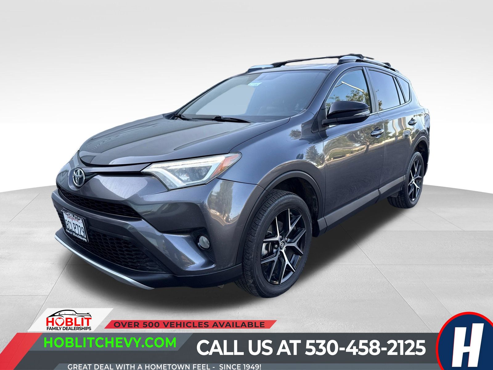 Magnetic Gray Metallic 2016 Toyota RAV4 SE SUV / Crossover Front-Wheel Drive 6-Speed Automatic