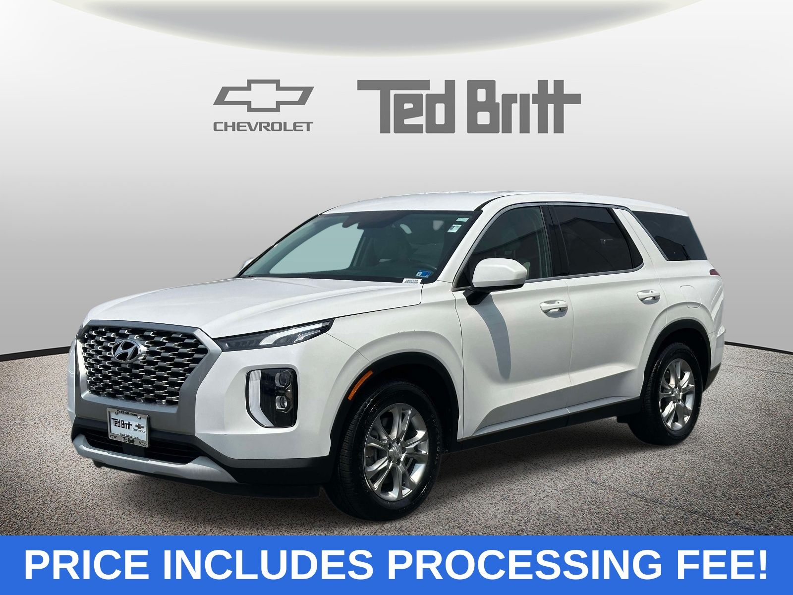 White 2021 Hyundai Palisade SUV / Crossover Front-Wheel Drive 8-Speed Automatic