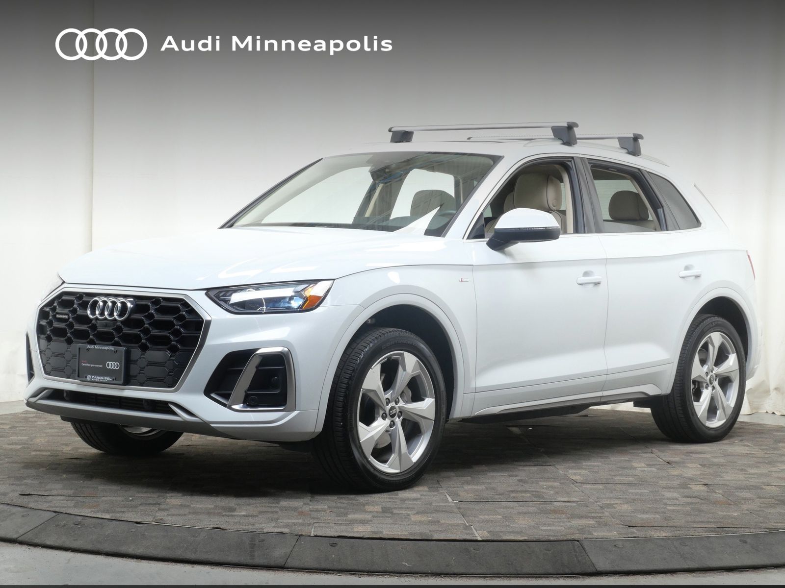 Glacier White Metallic 2023 Audi Q5 SUV / Crossover All-Wheel Drive 7-Speed Automatic