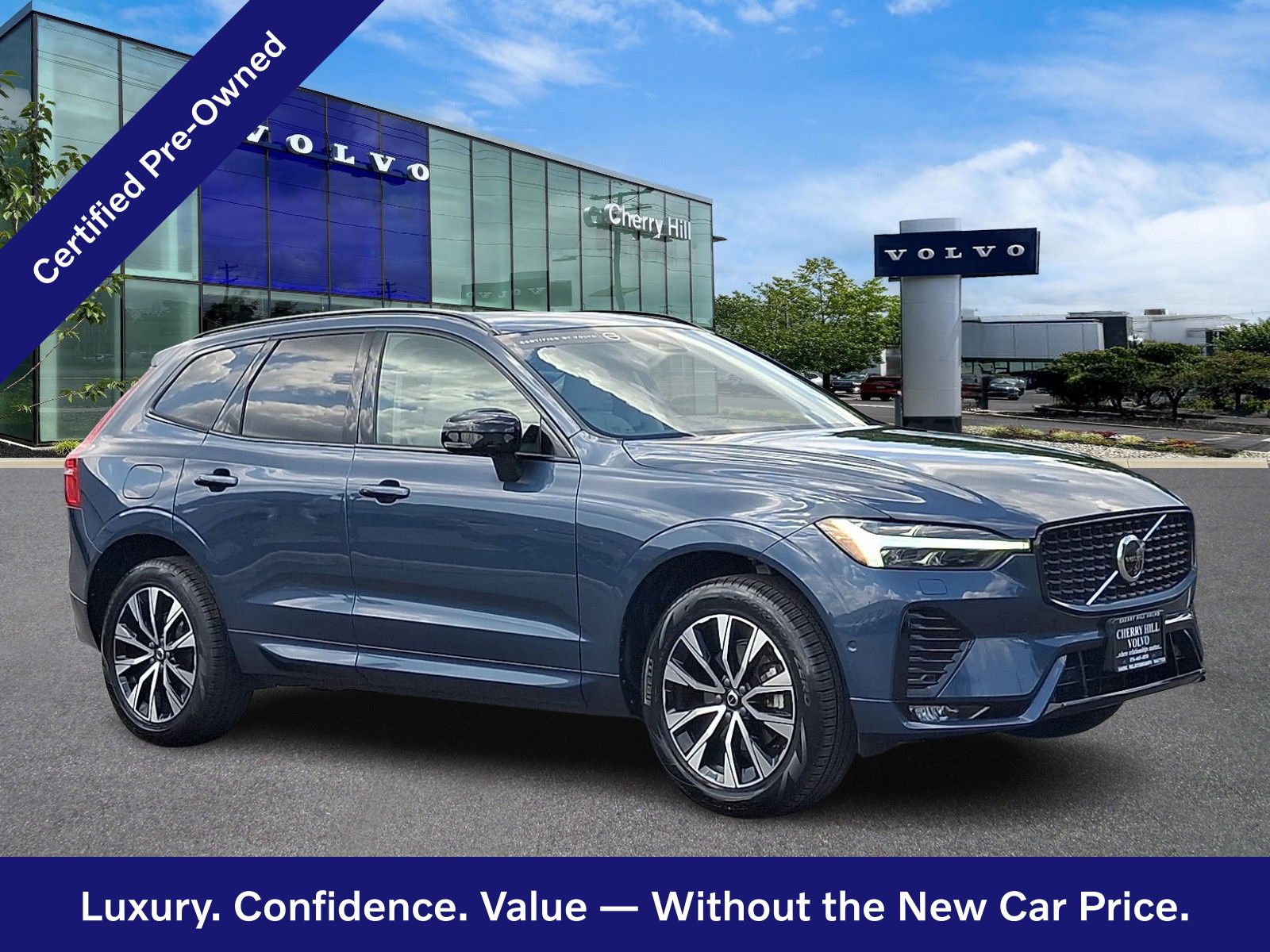 Denim Blue Metallic 2024 Volvo XC60 SUV / Crossover All-Wheel Drive Automatic
