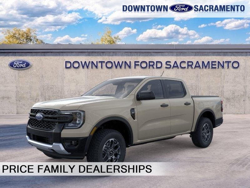 Desert Sand 2026 Ford Ranger Pickup Truck Four-Wheel Drive Automatic