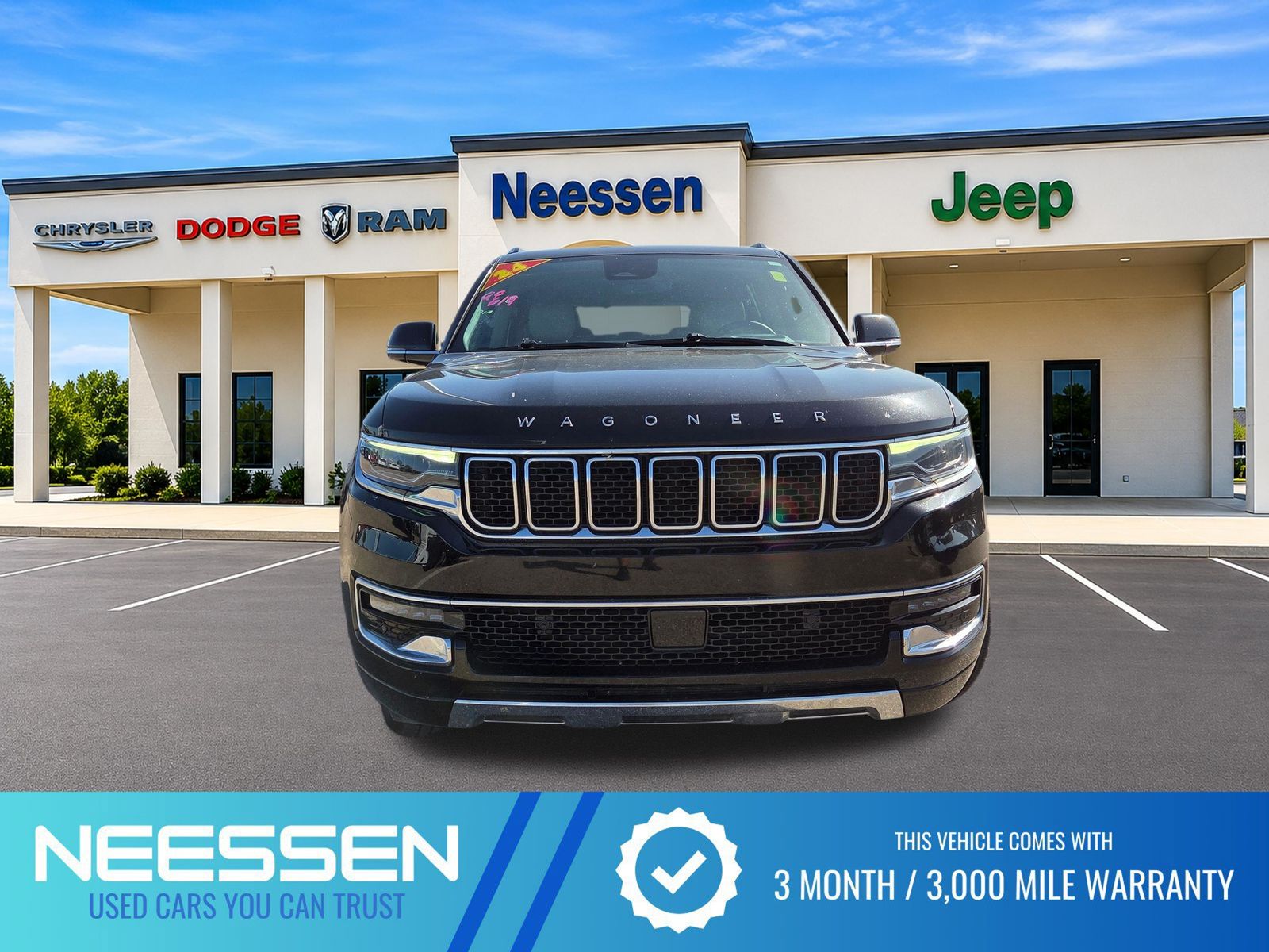 Diamond Black 2024 Jeep Wagoneer SUV / Crossover Four-Wheel Drive 8-Speed Automatic