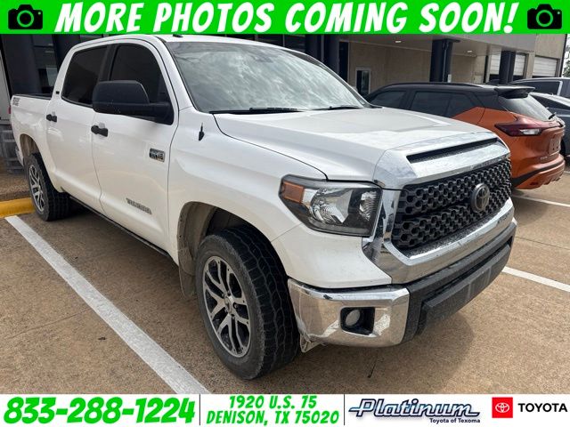 Super White 2019 Toyota Tundra Pickup Truck Four-Wheel Drive 6-Speed Automatic