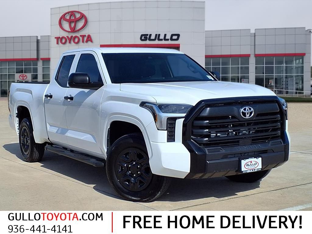 2025 Toyota Tundra SR White at Gullo Toyota
