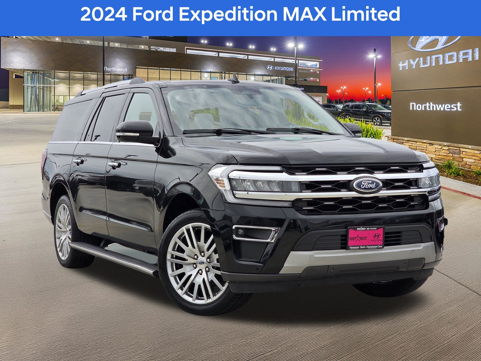 Black Metallic 2024 Ford Expedition MAX Limited 4WD SUV / Crossover Four-Wheel Drive Automatic