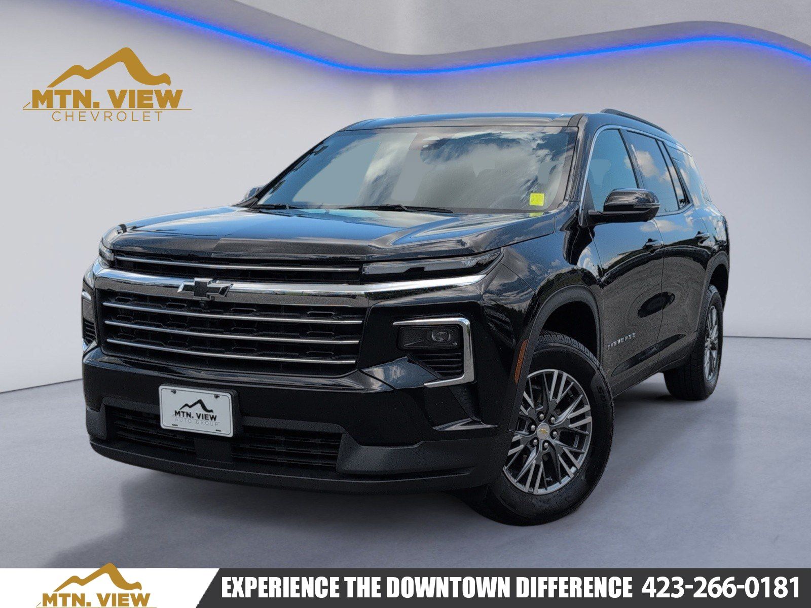 Black Metallic 2024 Chevrolet Traverse SUV / Crossover Front-Wheel Drive 8-Speed Automatic