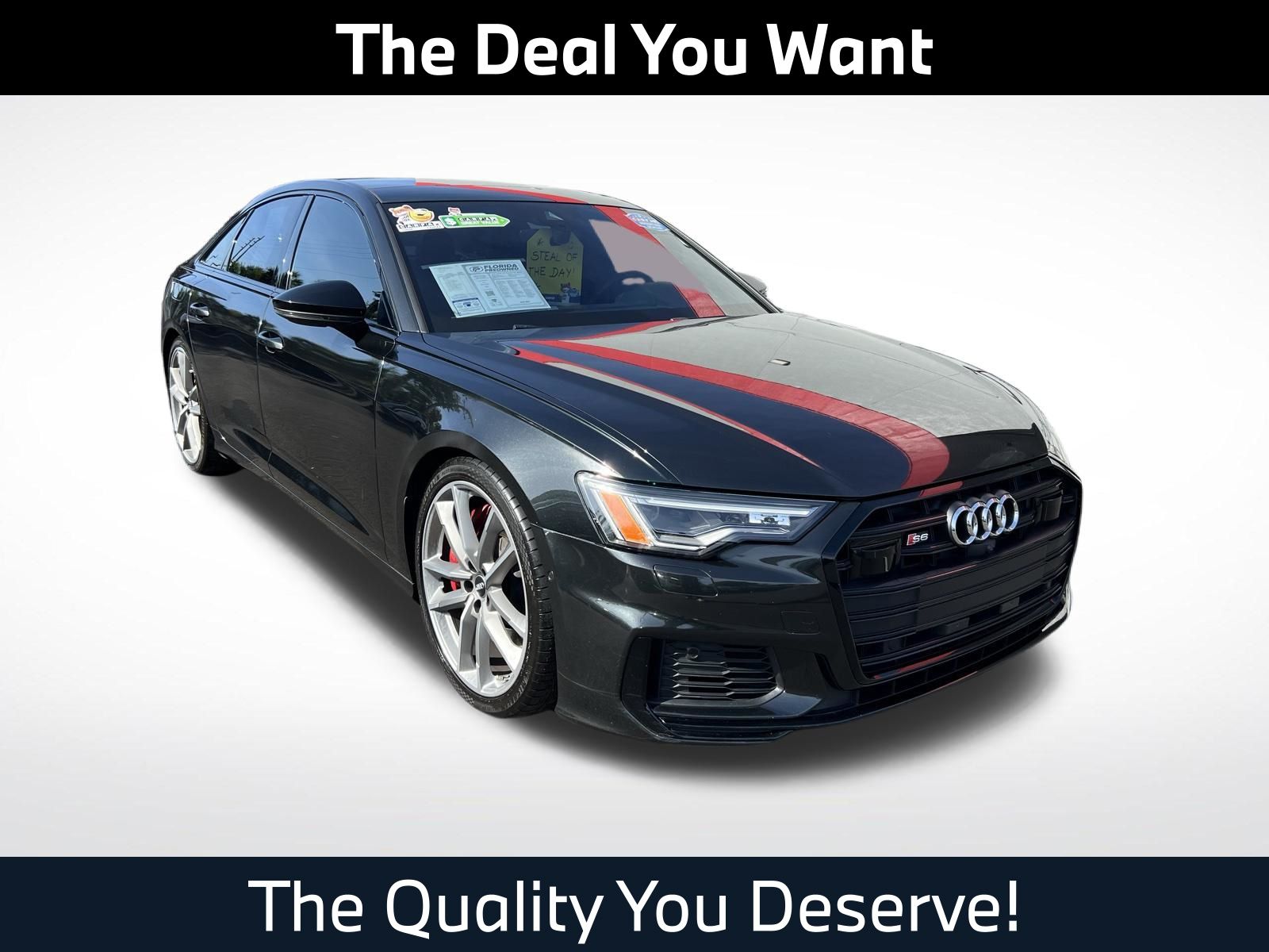 Vesuvius Gray Metallic 2020 Audi S6 2.9T quattro Premium Plus AWD Sedan All-Wheel Drive 8-Speed Automatic
