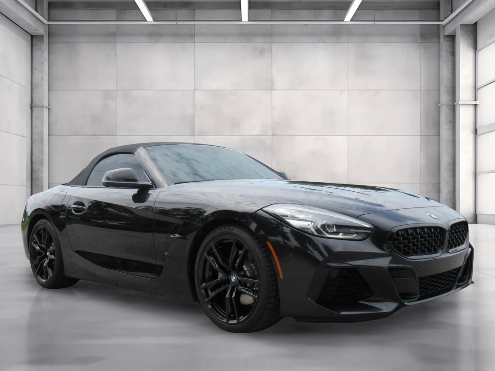 Black Sapphire Metallic 2020 BMW Z4 Convertible 8-Speed Automatic