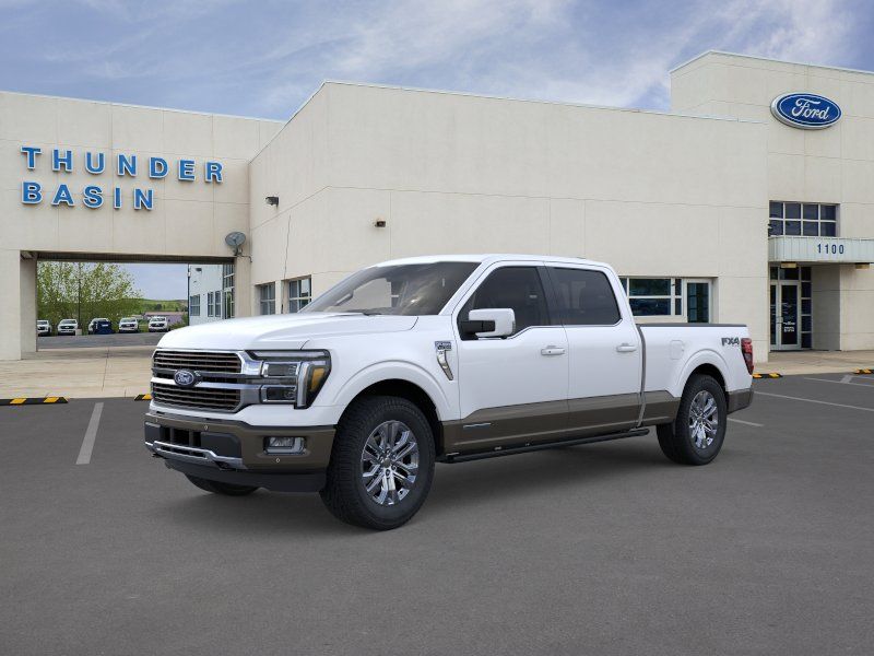 White / Gray 2026 Ford F-150 Pickup Truck Four-Wheel Drive Automatic