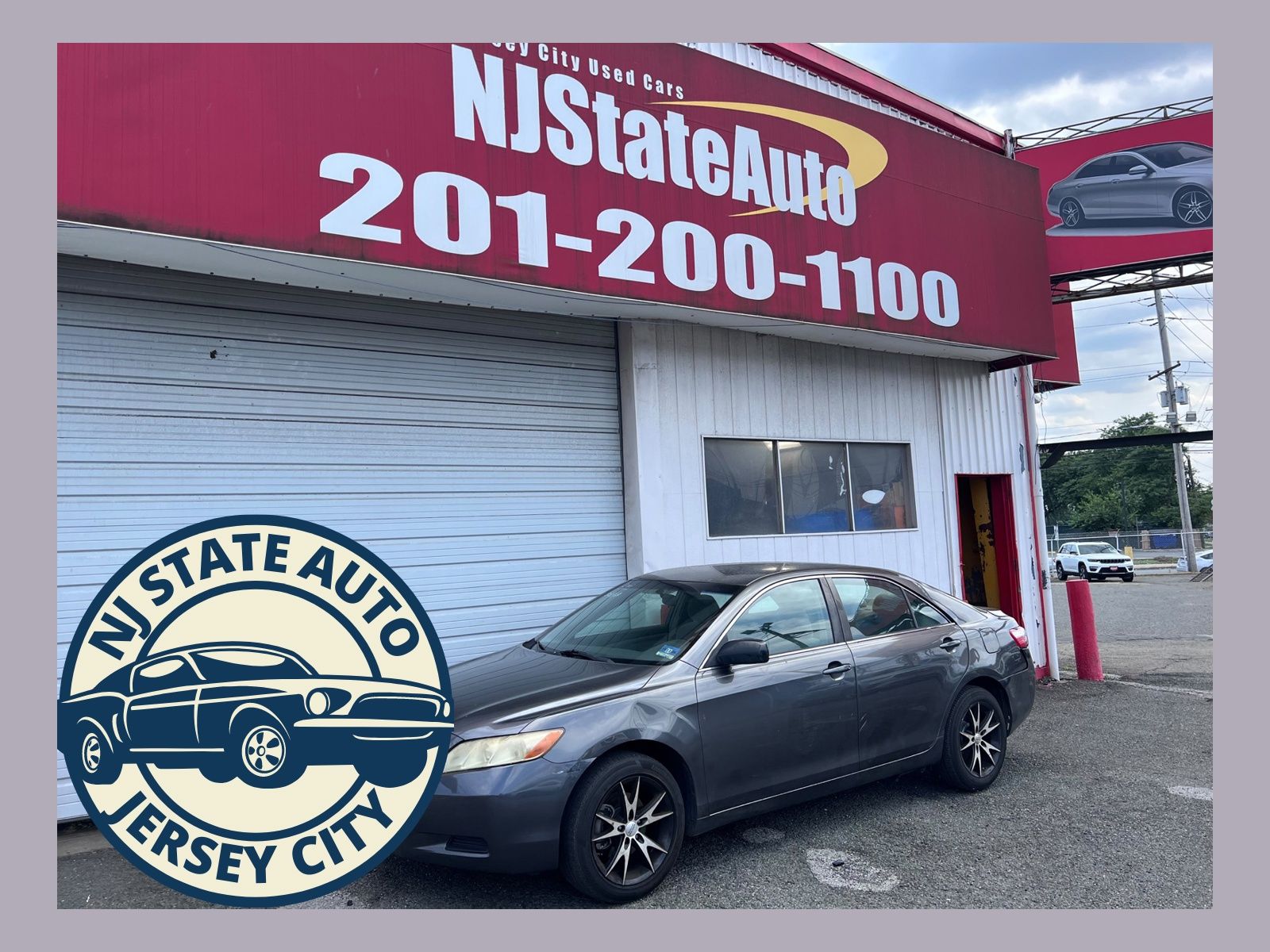 Gray 2007 Toyota Camry Sedan Front-Wheel Drive 5-Speed Automatic Overdrive