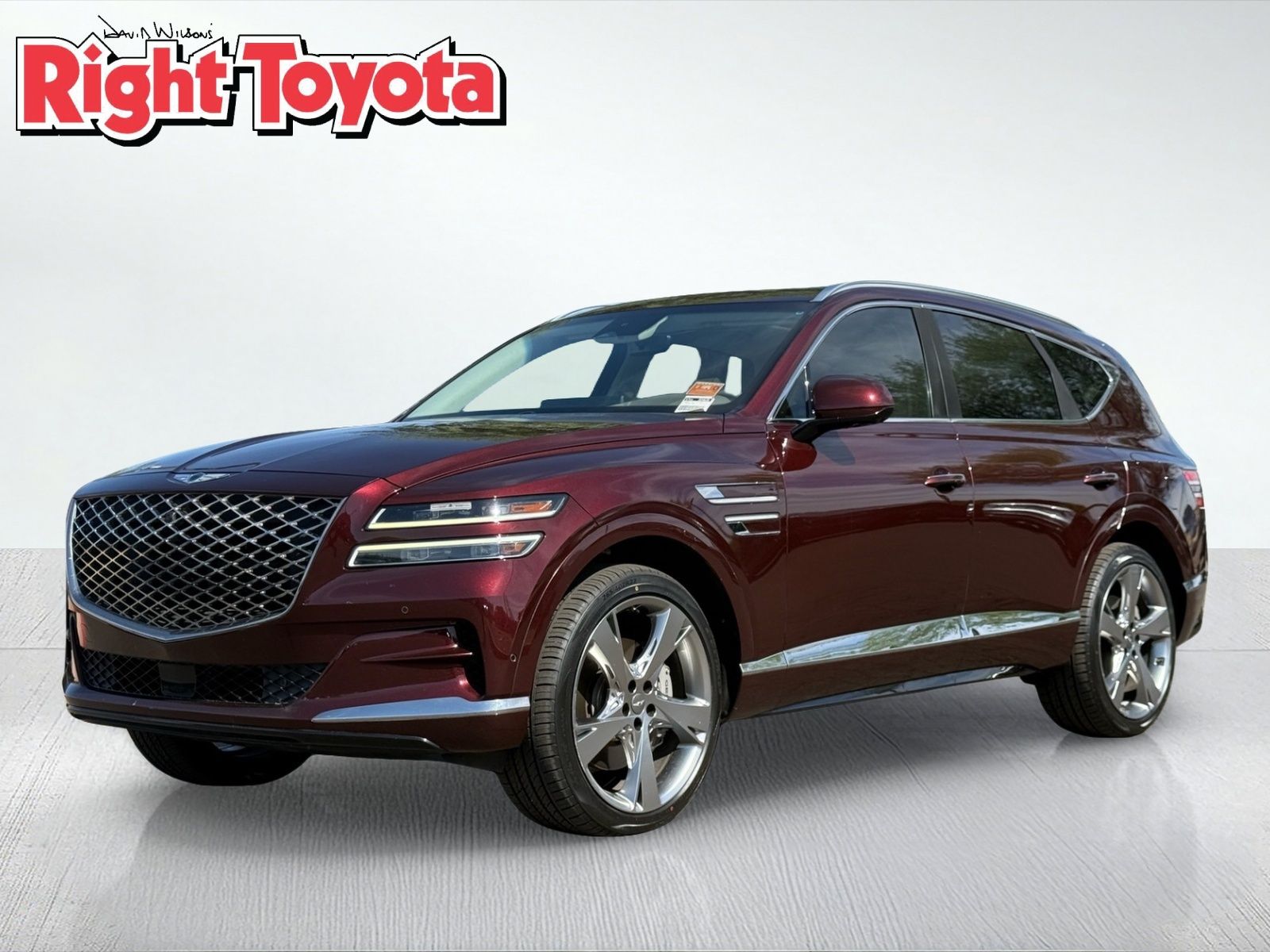 Lima Red 2021 Genesis GV80 3.5T AWD SUV / Crossover All-Wheel Drive 8-Speed Automatic