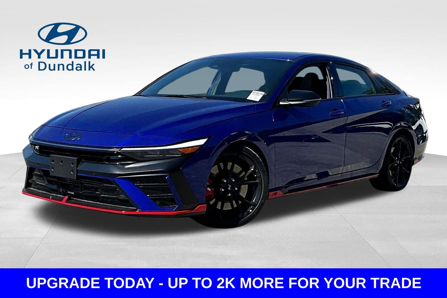 Intense Blue 2026 Hyundai Elantra N FWD Sedan Front-Wheel Drive 8-Speed Automatic