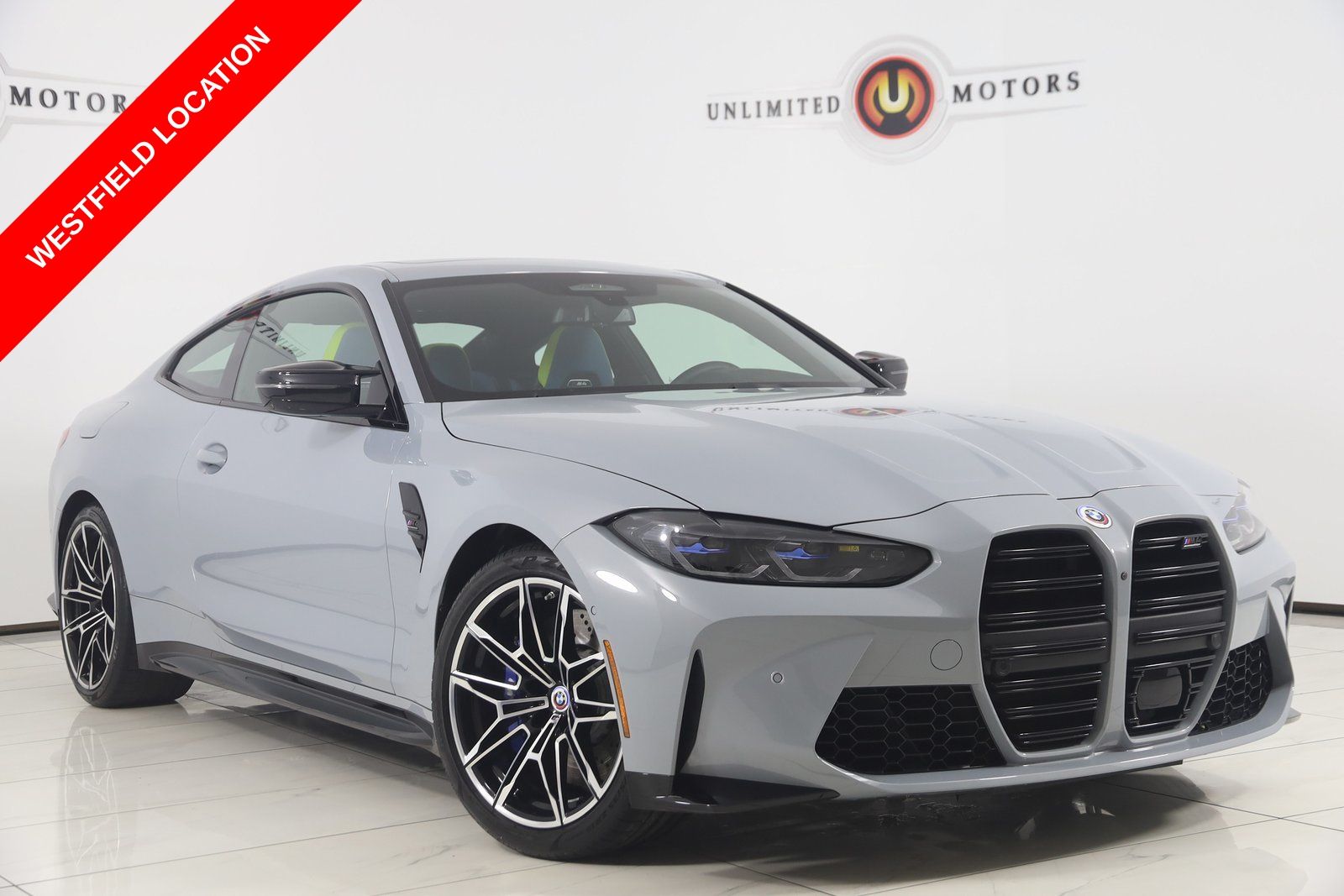 Brooklyn Gray Metallic 2023 BMW M4 Coupe Rear-Wheel Drive 8-Speed Automatic