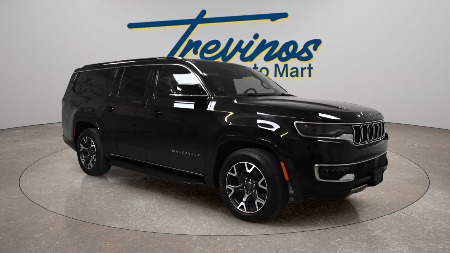 Diamond Black Crystal Pearlcoat 2023 Jeep Wagoneer L Series III RWD SUV / Crossover 4X2 8-Speed Automatic