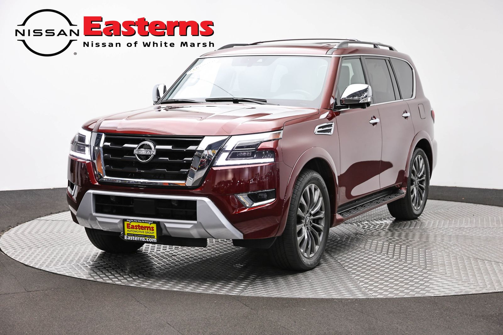 Coulis Red Pearl 2023 Nissan Armada SUV / Crossover Four-Wheel Drive 7-Speed Automatic