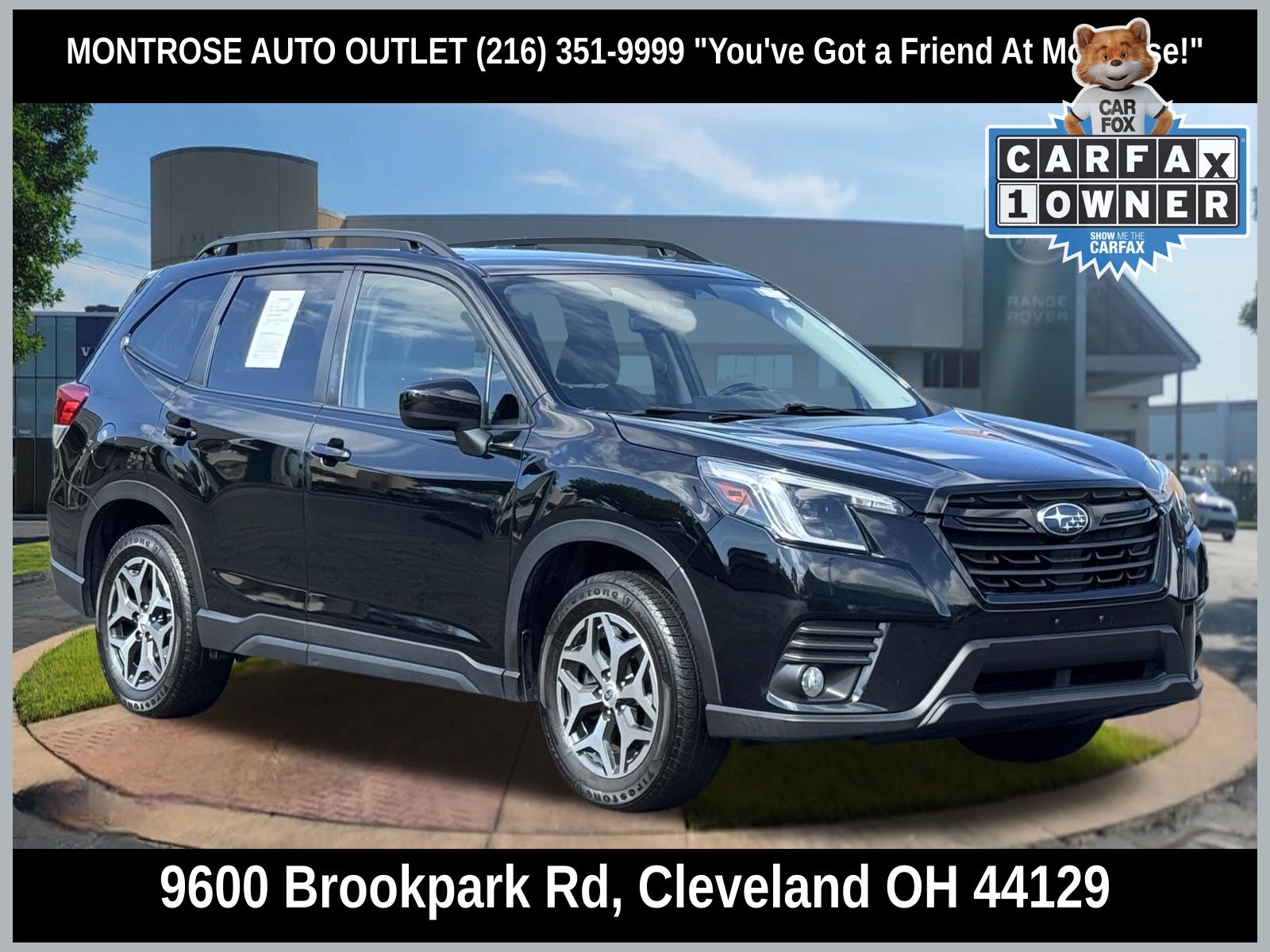 Crystal Black Silica 2023 Subaru Forester SUV / Crossover All-Wheel Drive Continuously Variable Transmission