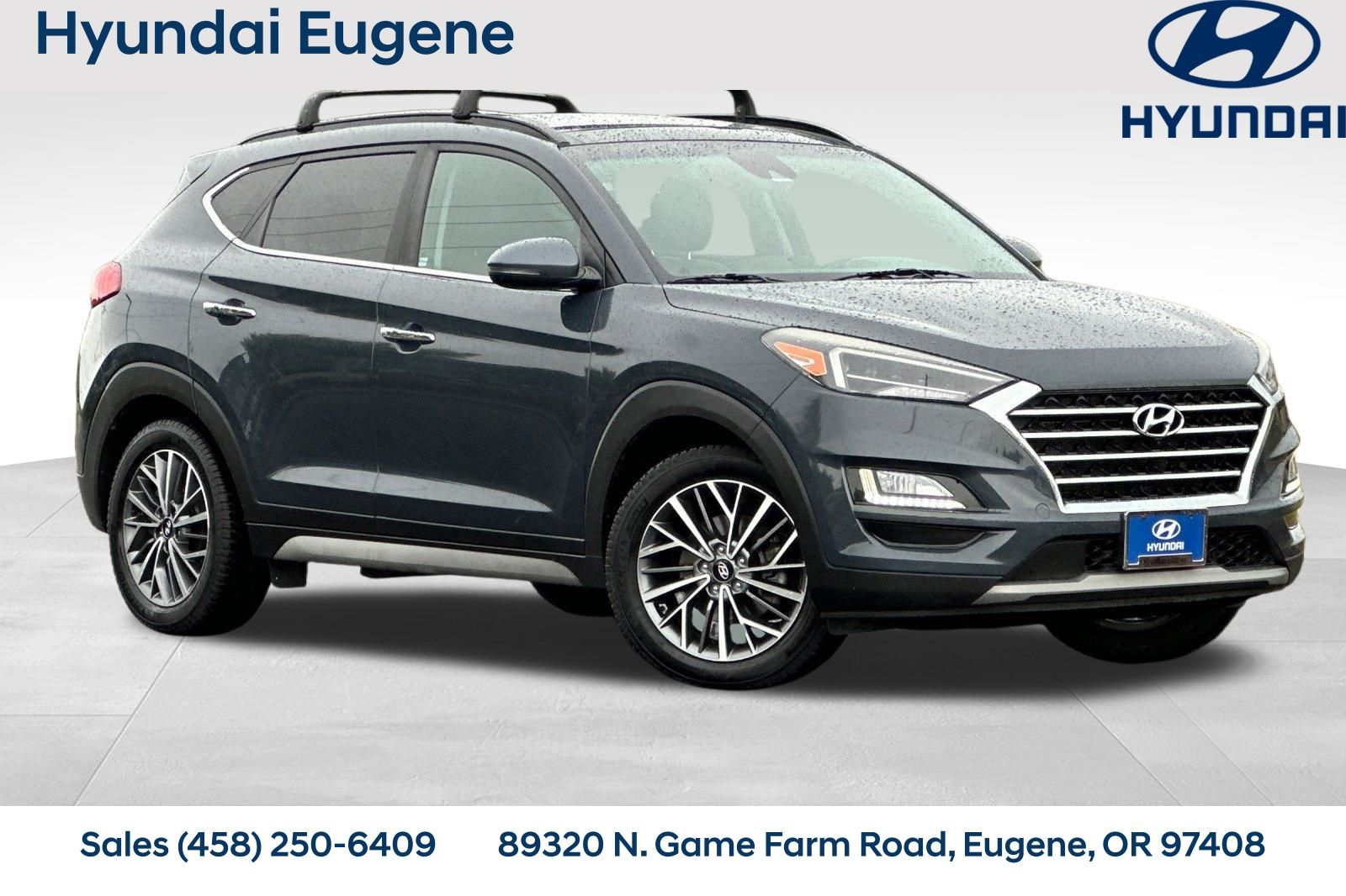 Dusk Blue 2020 Hyundai Tucson Ultimate AWD SUV / Crossover All-Wheel Drive 6-Speed Automatic