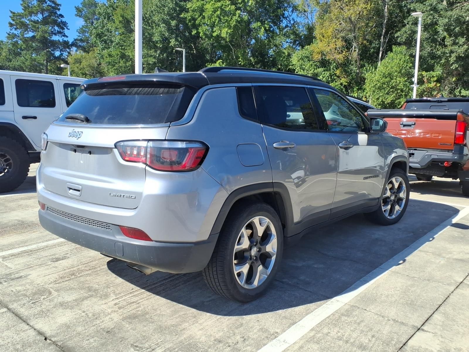 2019 Jeep Compass Limited Silver at North Houston Mitsubishi