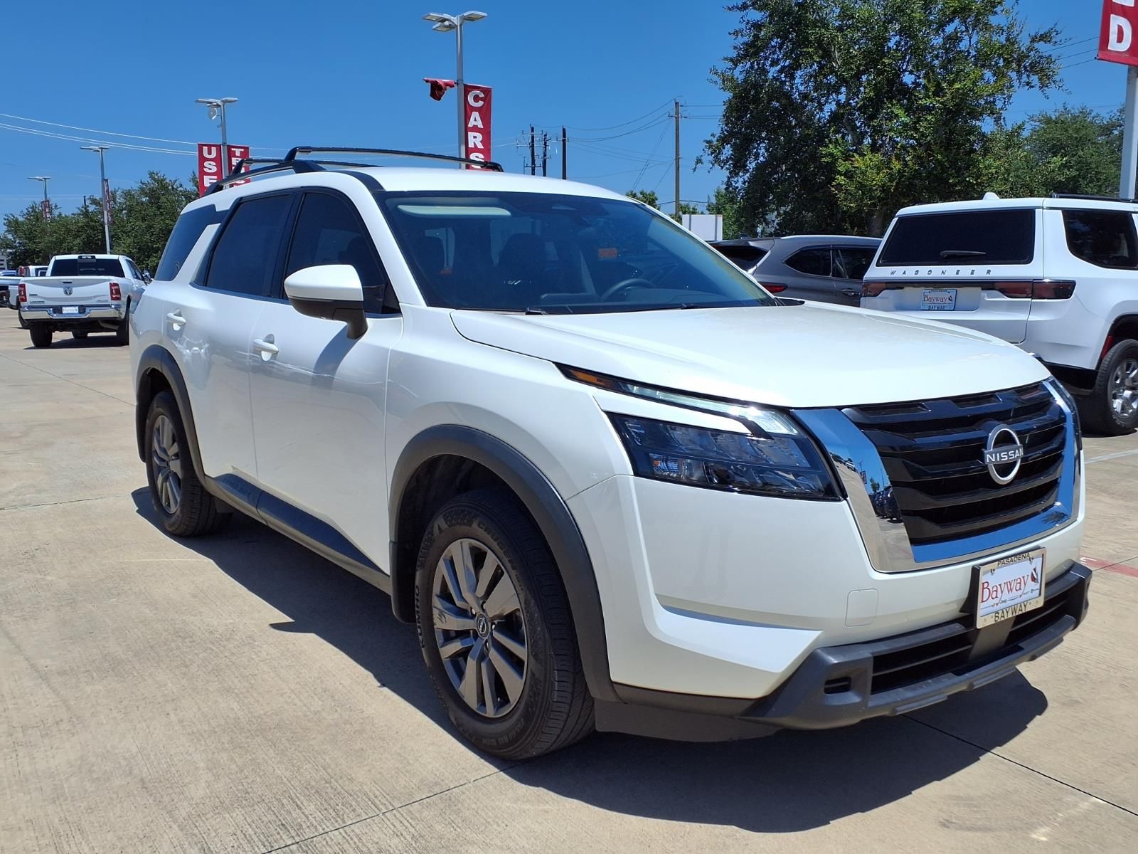 2024 Nissan Pathfinder SV White at Westside Lexus