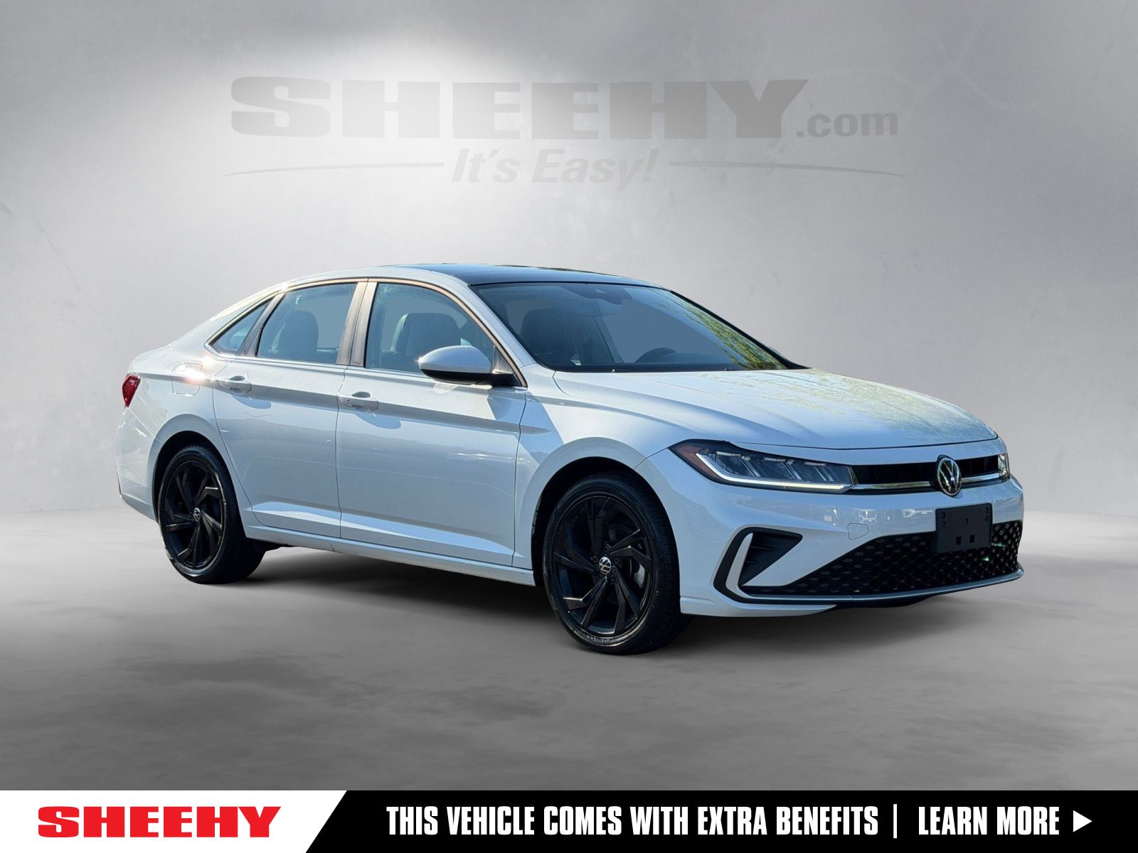 Opal White 2025 Volkswagen Jetta Sedan Front-Wheel Drive 8-Speed Automatic