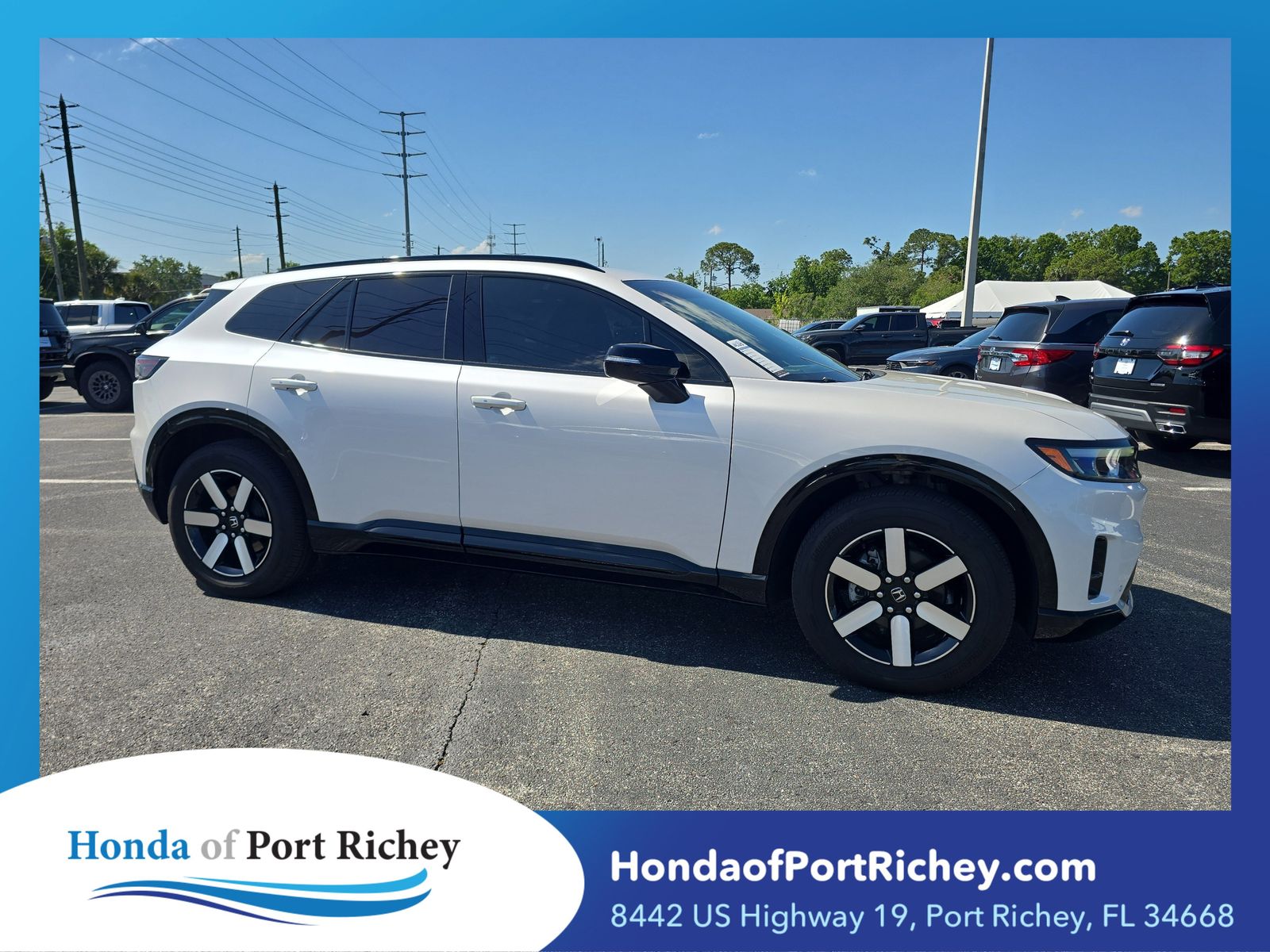 Snowfall Pearl 2024 Honda Prologue Touring AWD SUV / Crossover All-Wheel Drive 1-Speed Automatic