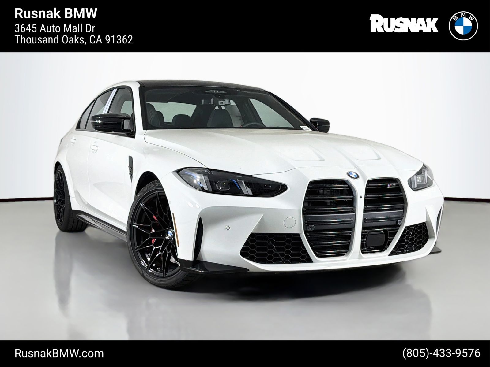 Alpine White 2027 BMW M3 Sedan All-Wheel Drive 8-Speed Automatic