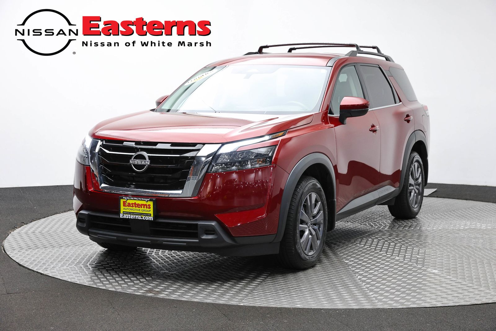 Red (Scarlet Ember Tintcoat) 2023 Nissan Pathfinder SUV / Crossover All-Wheel Drive 9-Speed Automatic