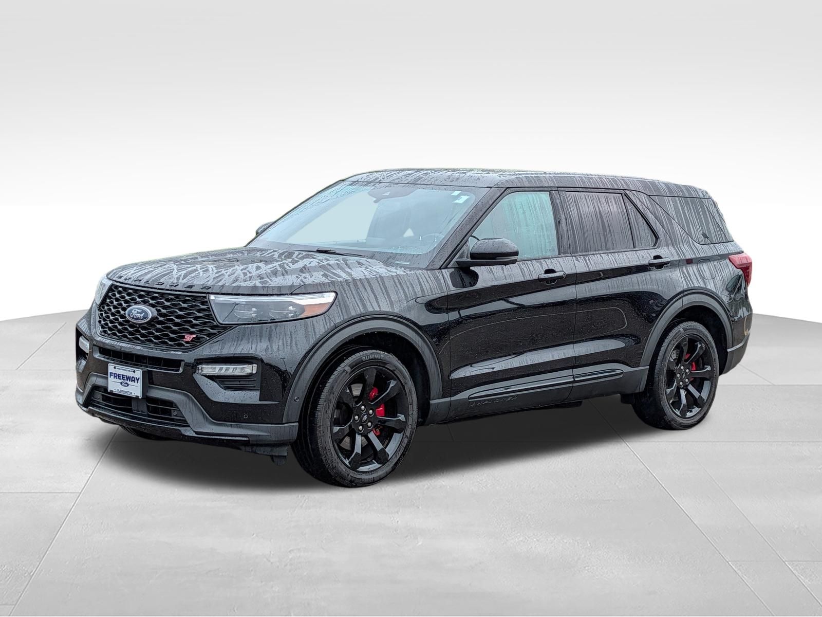 Agate Black Metallic 2021 Ford Explorer SUV / Crossover All-Wheel Drive Automatic