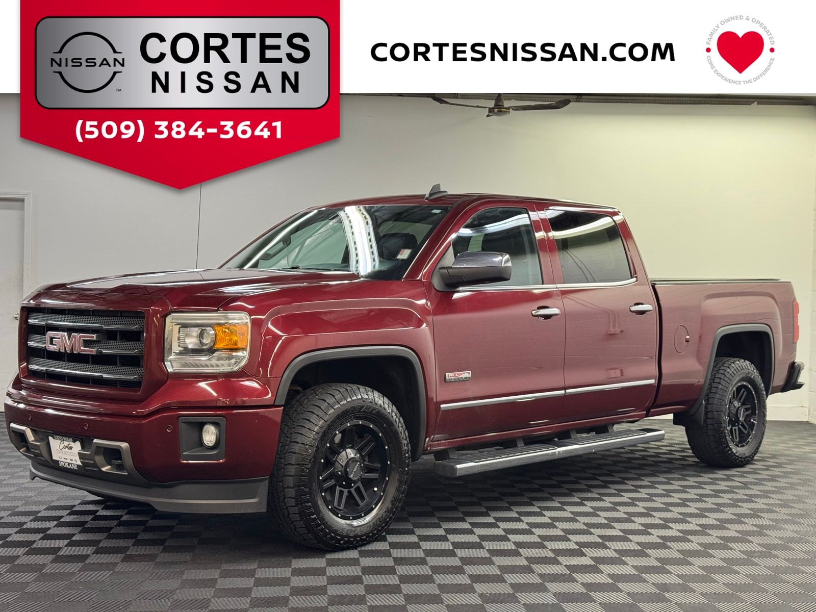 2015 GMC Sierra 1500 SLT Crew Cab 4WD