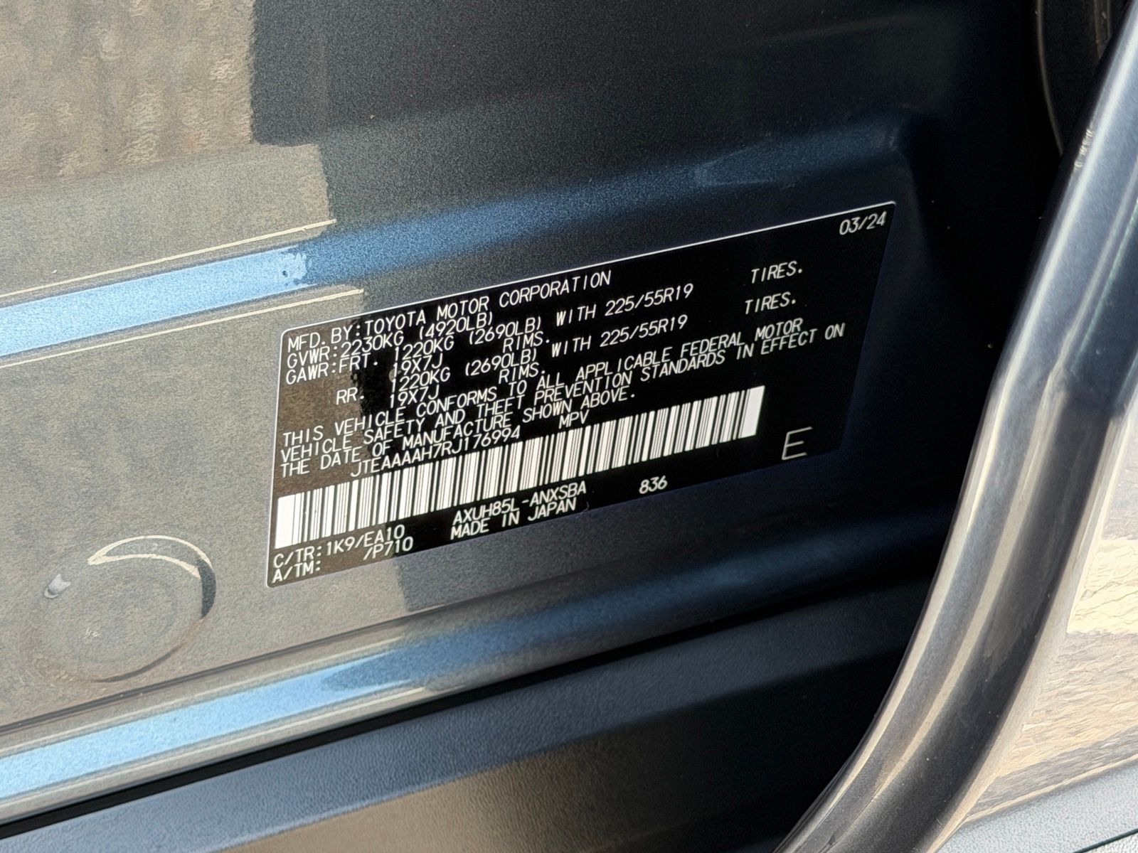Used 2024 Coastal Gray Metallic Toyota Limited image 35