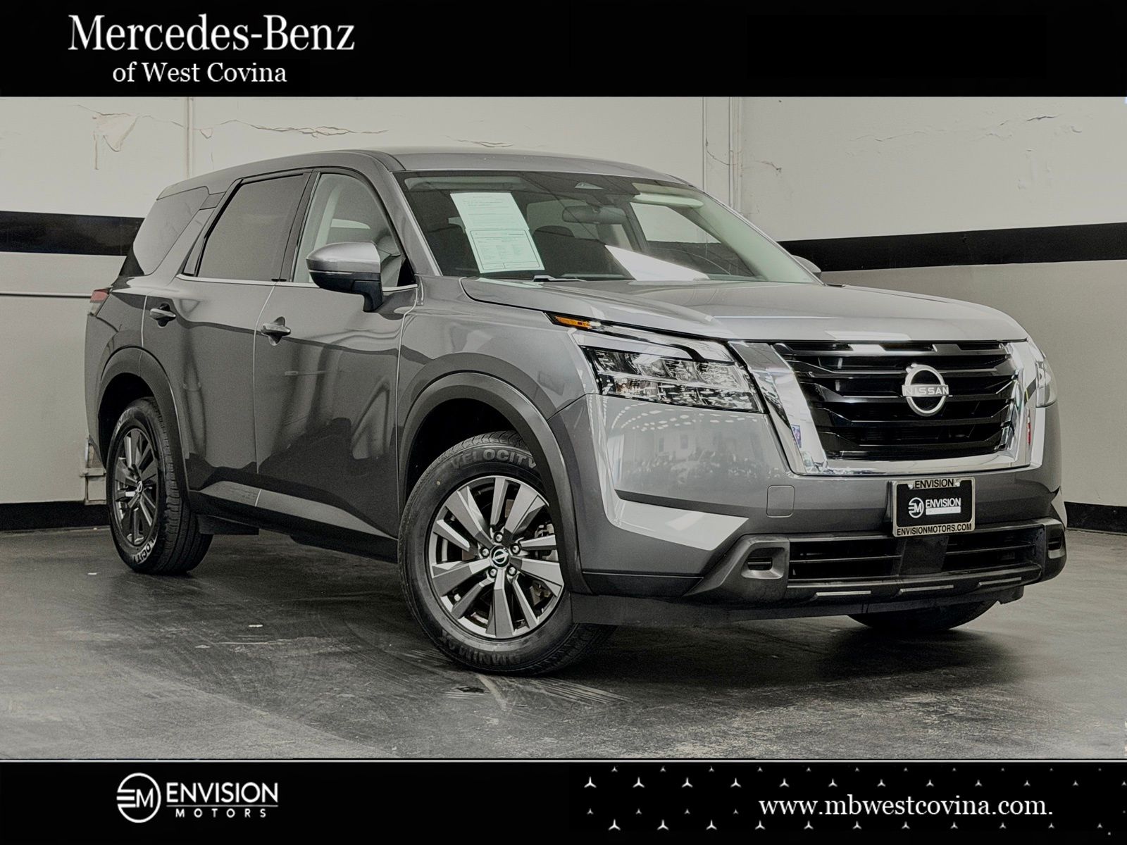 Gray (Gun Metallic) 2022 Nissan Pathfinder SUV / Crossover Front-Wheel Drive 9-Speed Automatic