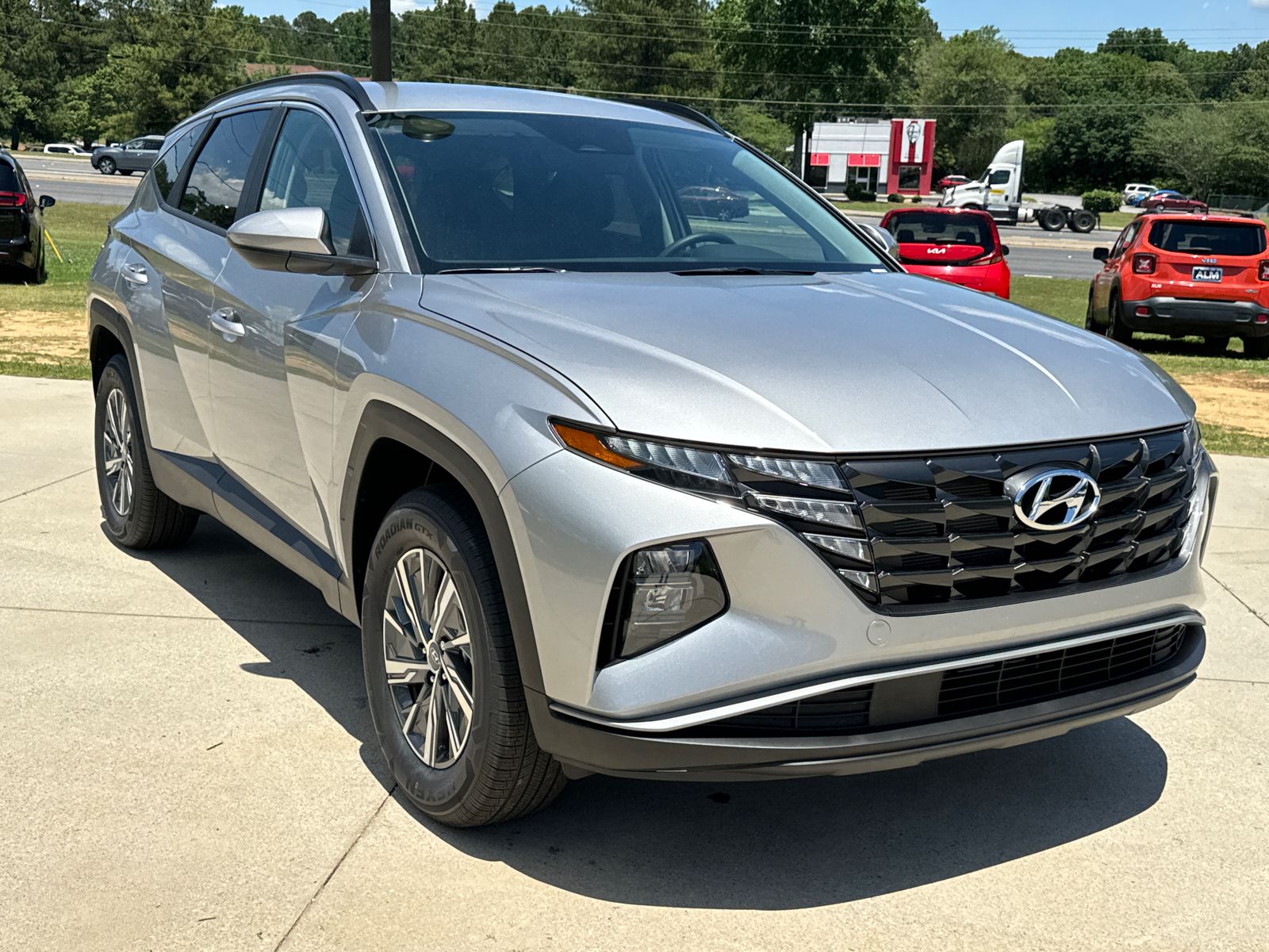 2024 Hyundai Tucson Hybrid Blue photo 3