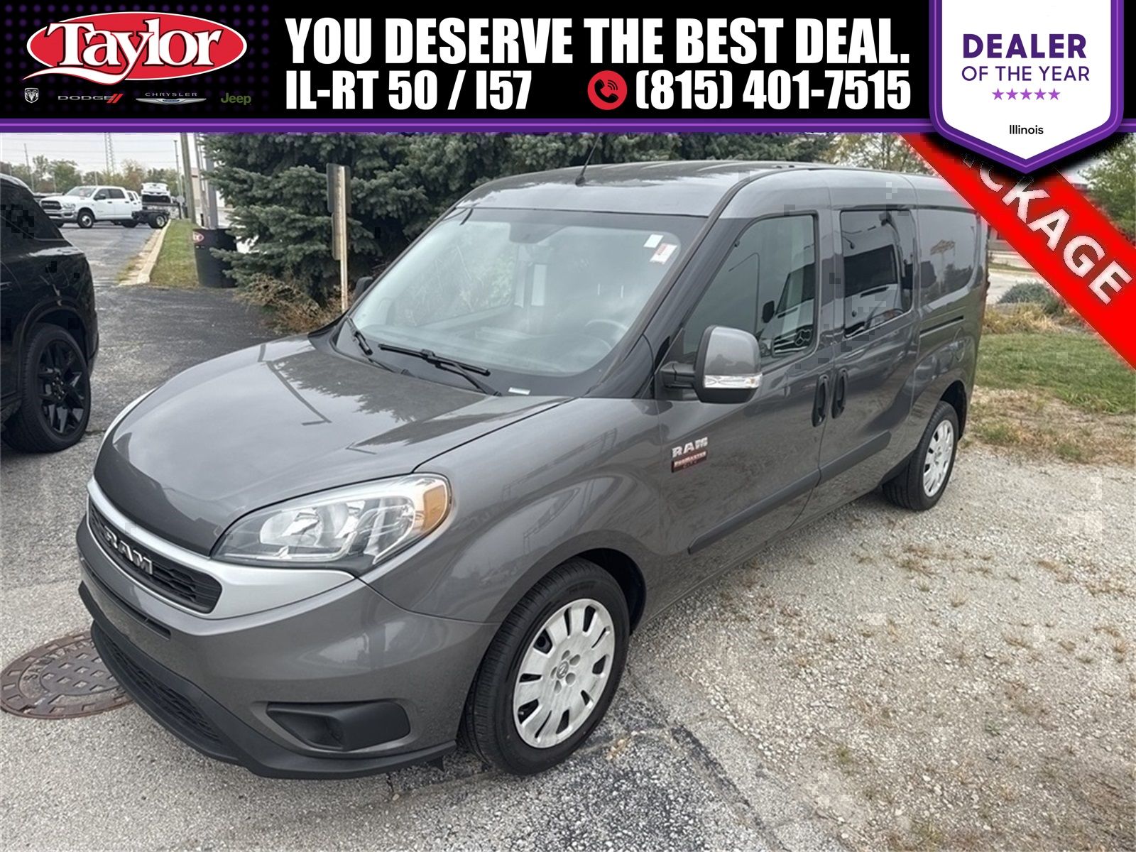 Quartz Gray Metallic 2021 RAM ProMaster City SLT Passenger Wagon FWD Van Front-Wheel Drive 9-Speed Automatic