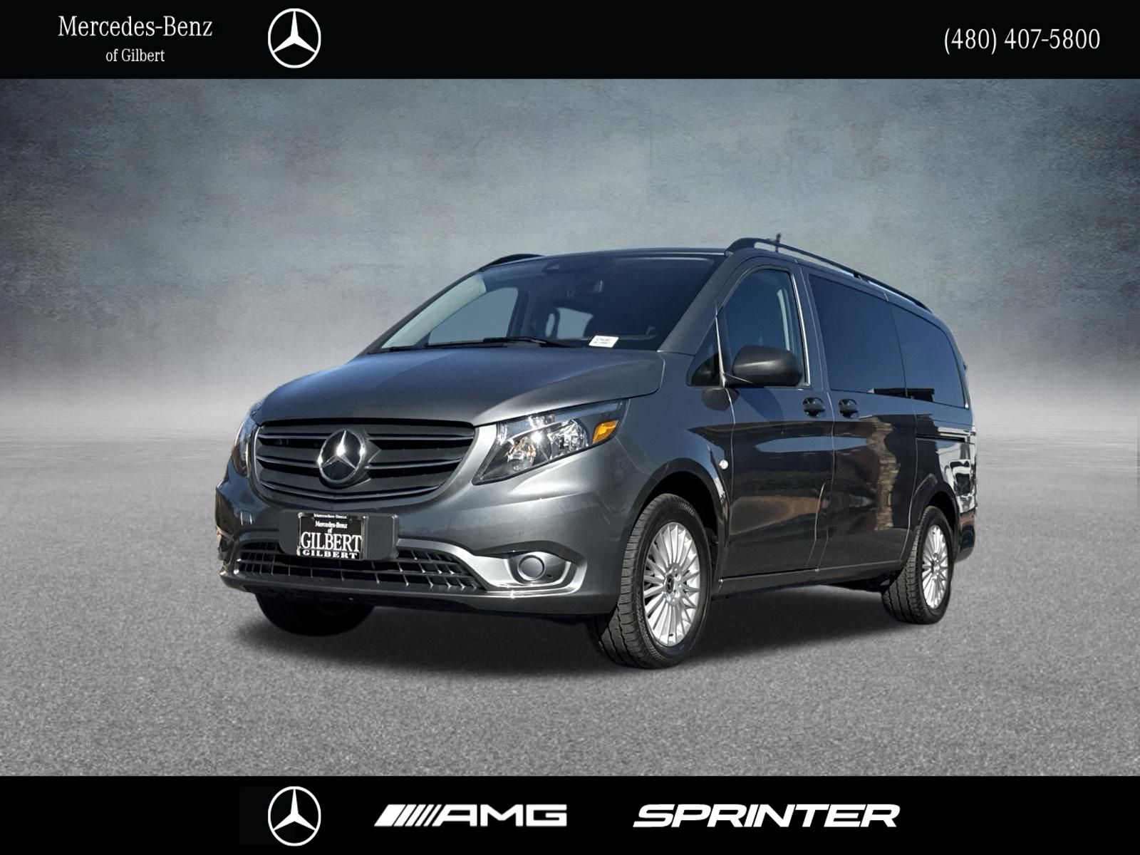 Selenite Gray Metallic 2023 Mercedes-Benz Metris Van Rear-Wheel Drive 9-Speed Automatic