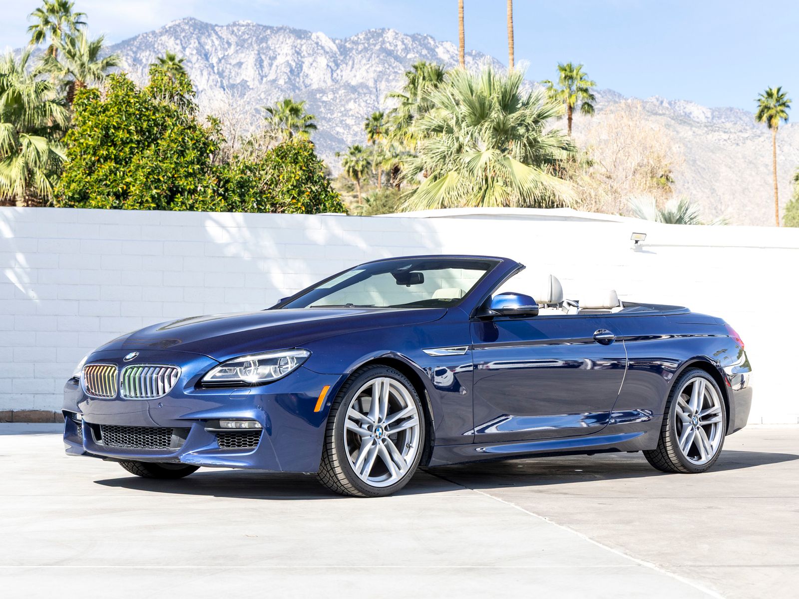 Blue Metallic 2017 BMW 6 Series 650i Convertible RWD Convertible Rear-Wheel Drive 8-Speed Automatic
