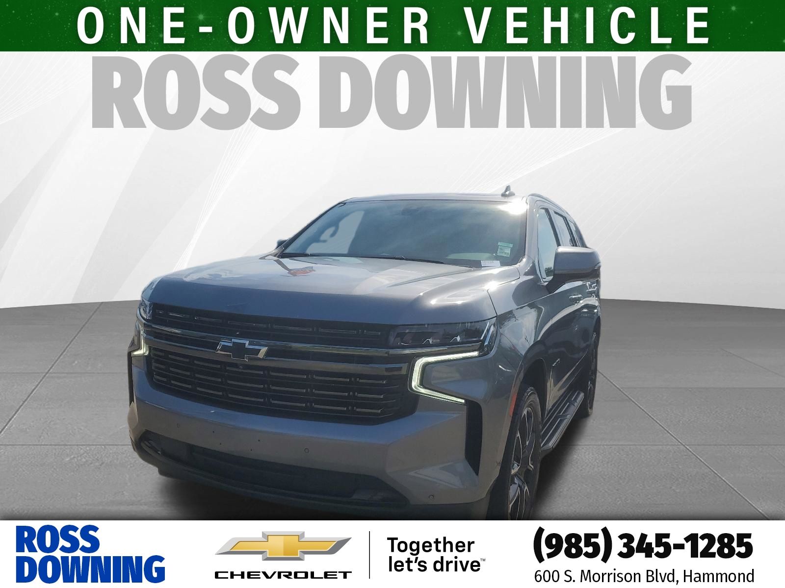 2022 Chevrolet Tahoe RST Gray at Toyota of Kenner