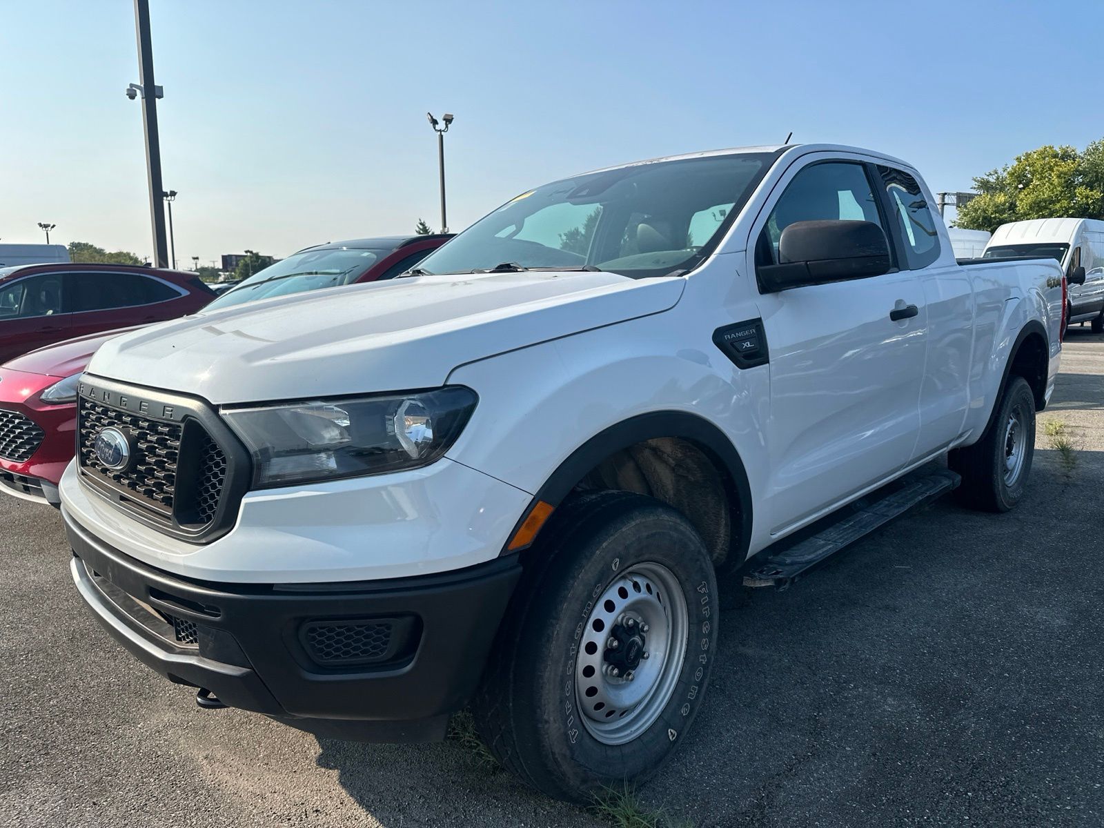 Oxford White 2022 Ford Ranger Pickup Truck Four-Wheel Drive Automatic