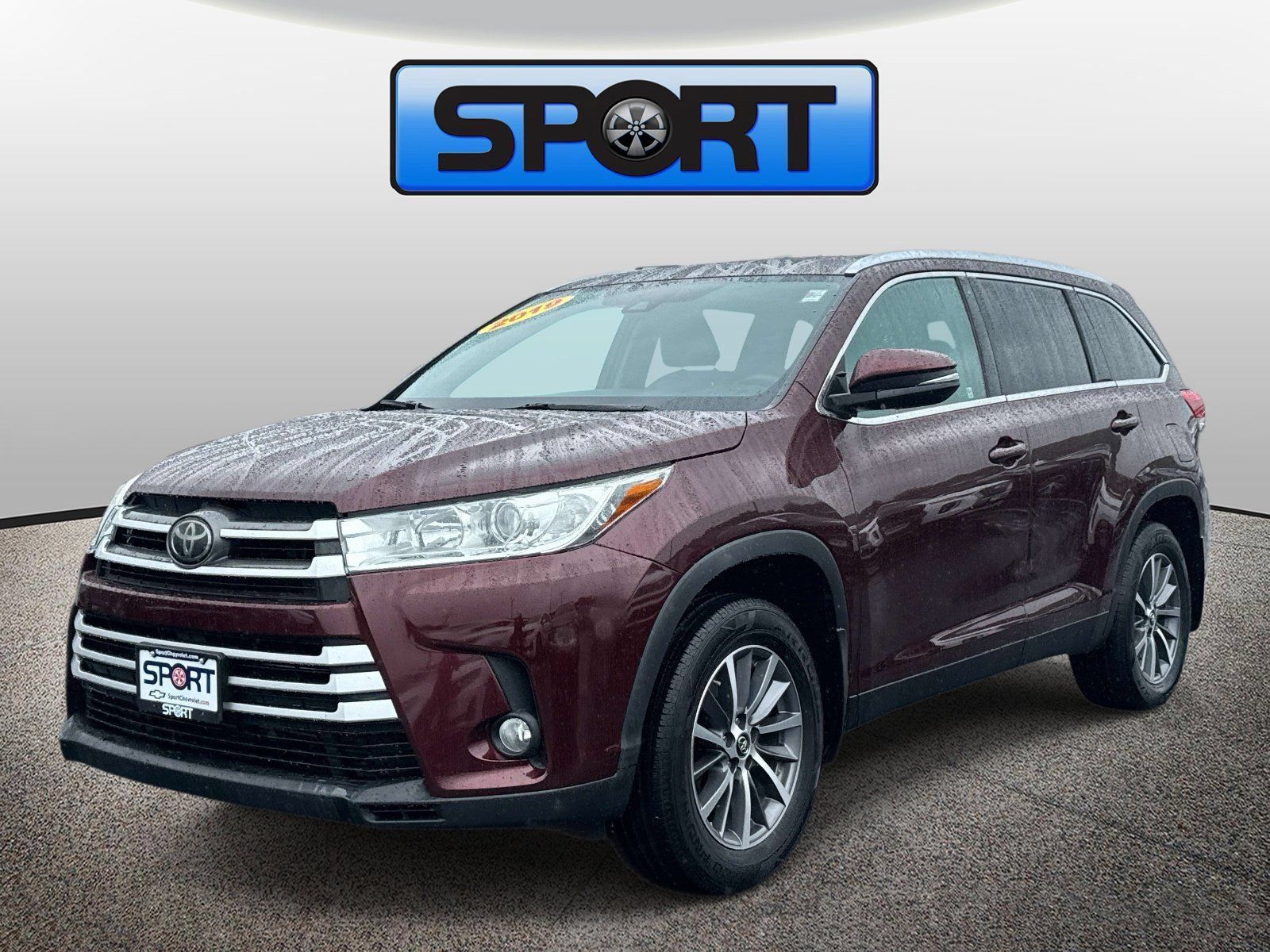 Ooh La La Rouge Mica 2019 Toyota Highlander SUV / Crossover All-Wheel Drive 8-Speed Automatic