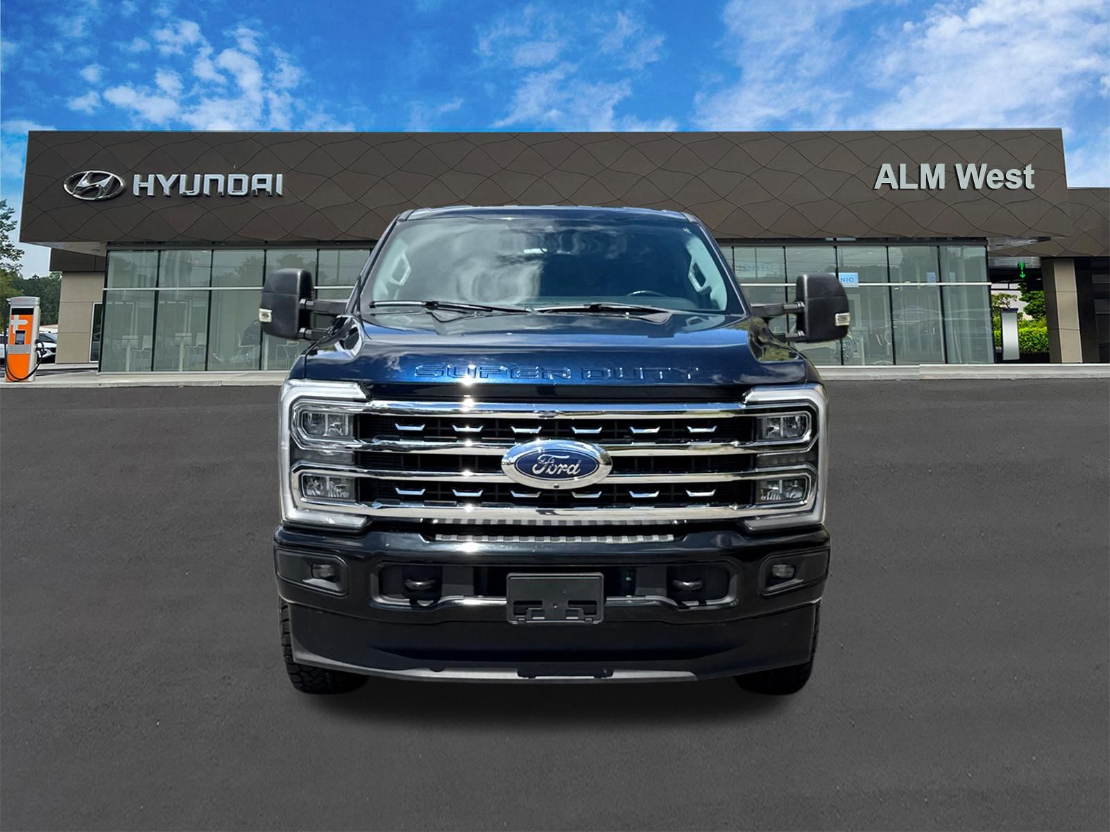 Used 2024 Blue Ford Lariat image 2