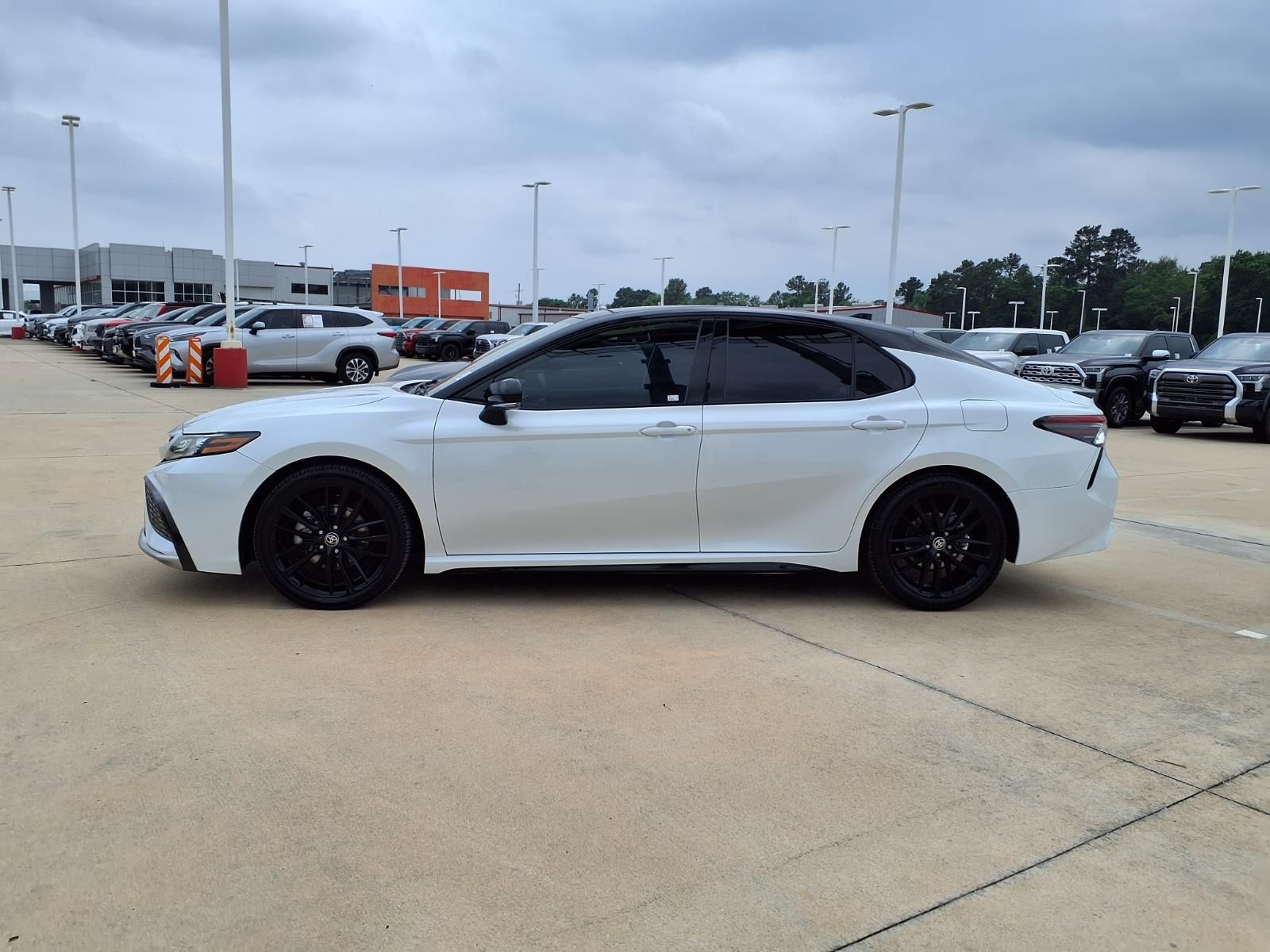 2021 Toyota Camry XSE V6 Beige at Joe Myers Mazda Kia