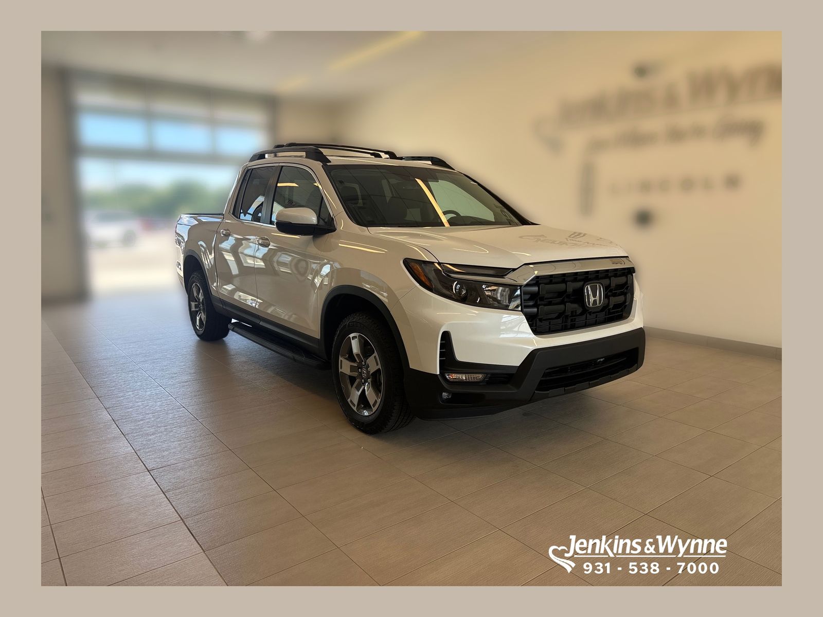 Platinum White Pearl 2026 Honda Ridgeline Pickup Truck All-Wheel Drive 9-Speed Automatic