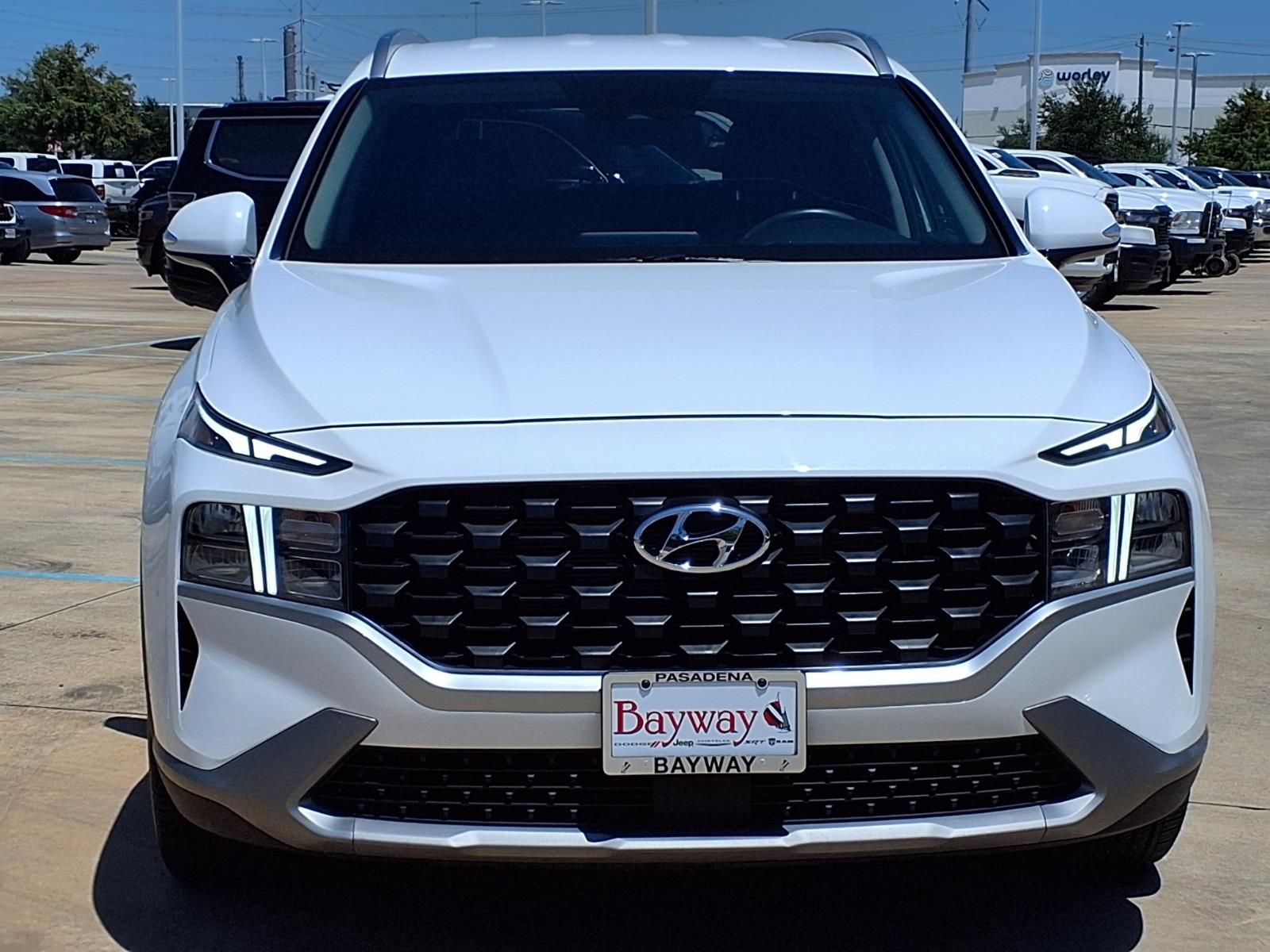 2023 Hyundai Santa Fe SEL White at Parkway Family Mazda