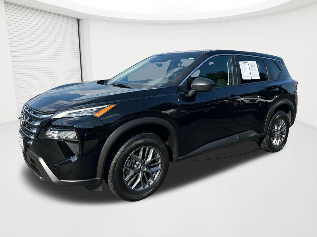 Super Black 2024 Nissan Rogue SUV / Crossover All-Wheel Drive Continuously Variable Transmission