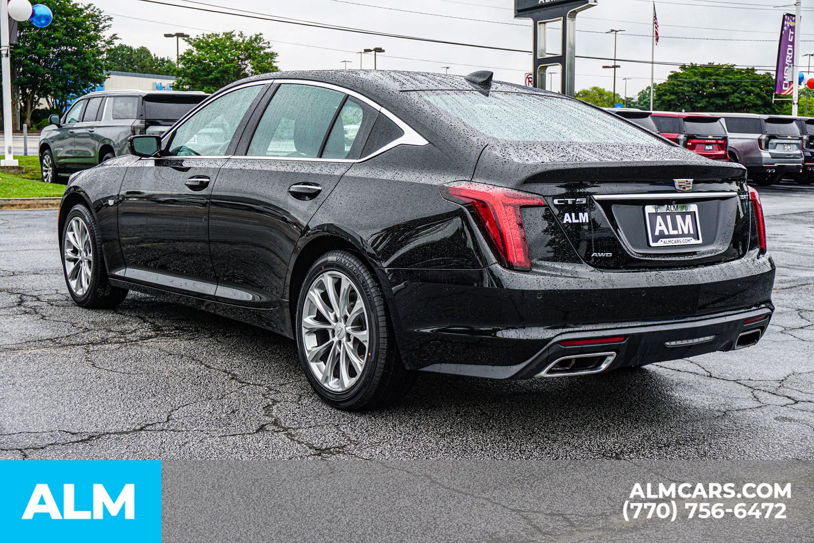 Used 2021 Black Cadillac Premium Luxury image 8