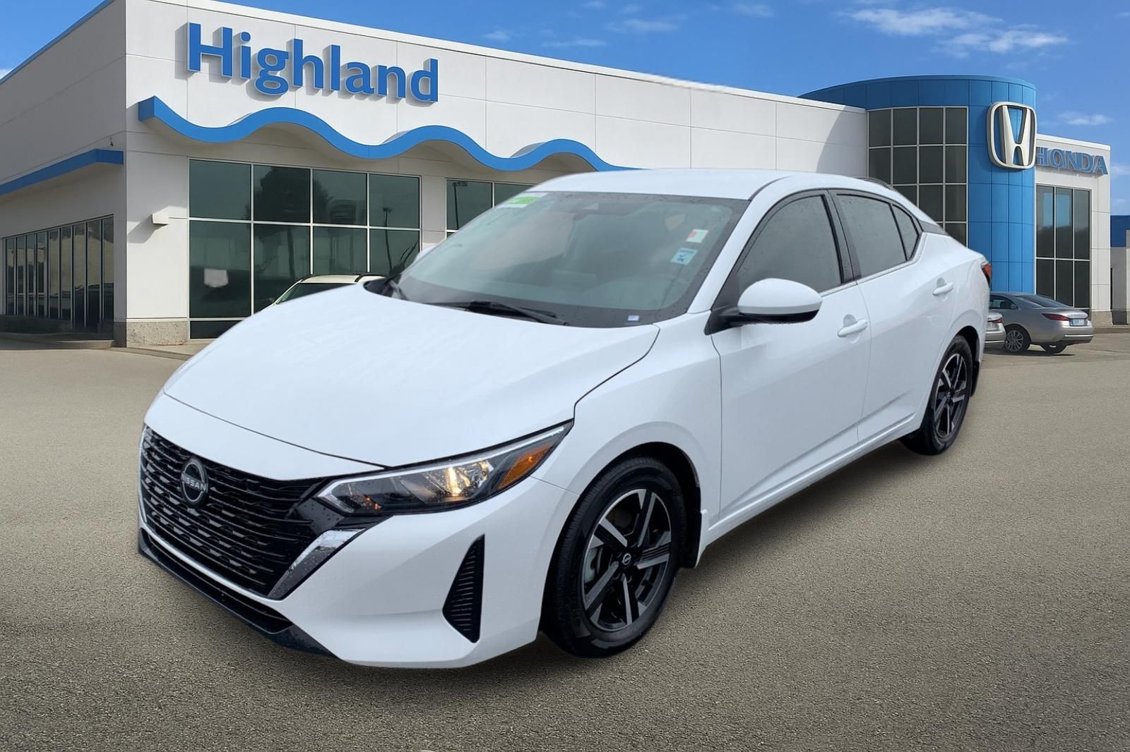 Aspen White 2024 Nissan Sentra SV FWD Sedan Front-Wheel Drive Continuously Variable Transmission