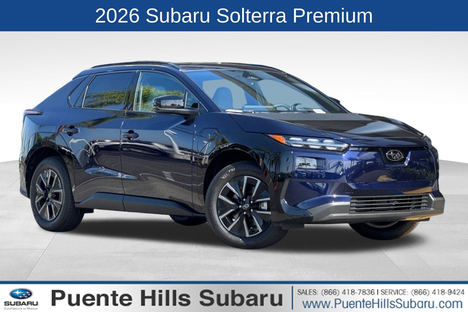 Midnight Tide Mica 2026 Subaru Solterra SUV / Crossover All-Wheel Drive 1-Speed Automatic