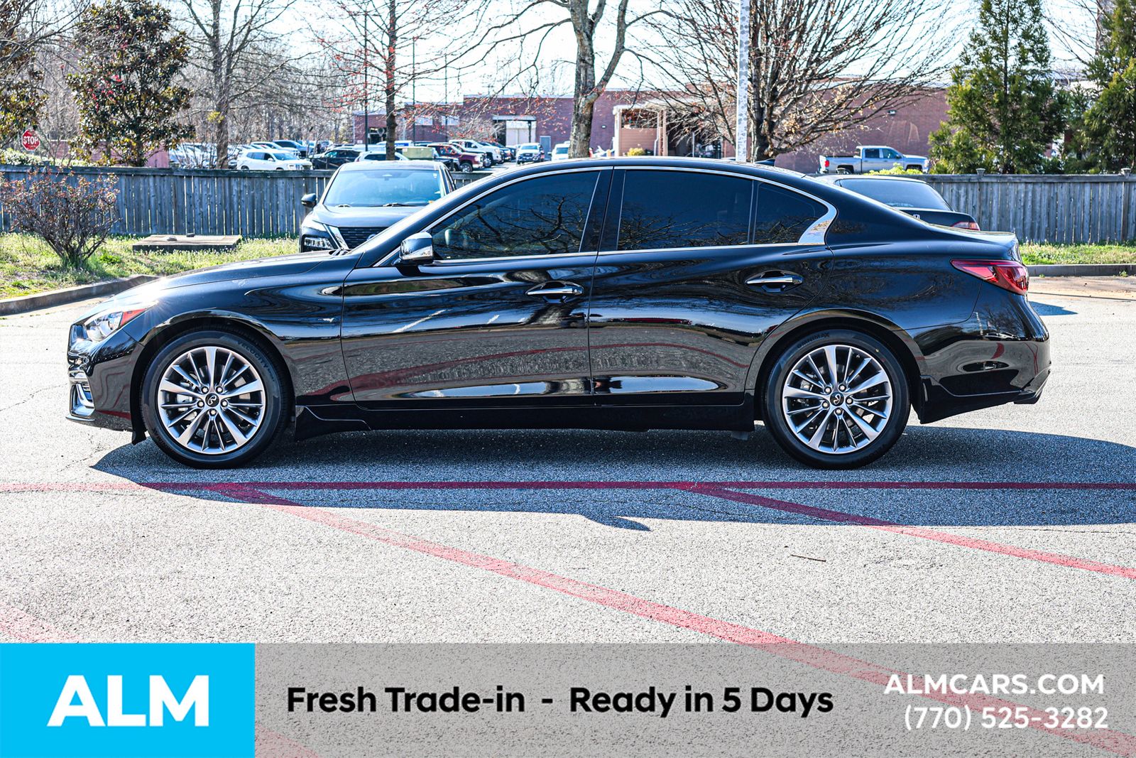 Used 2024 Black INFINITI LUXE image 7