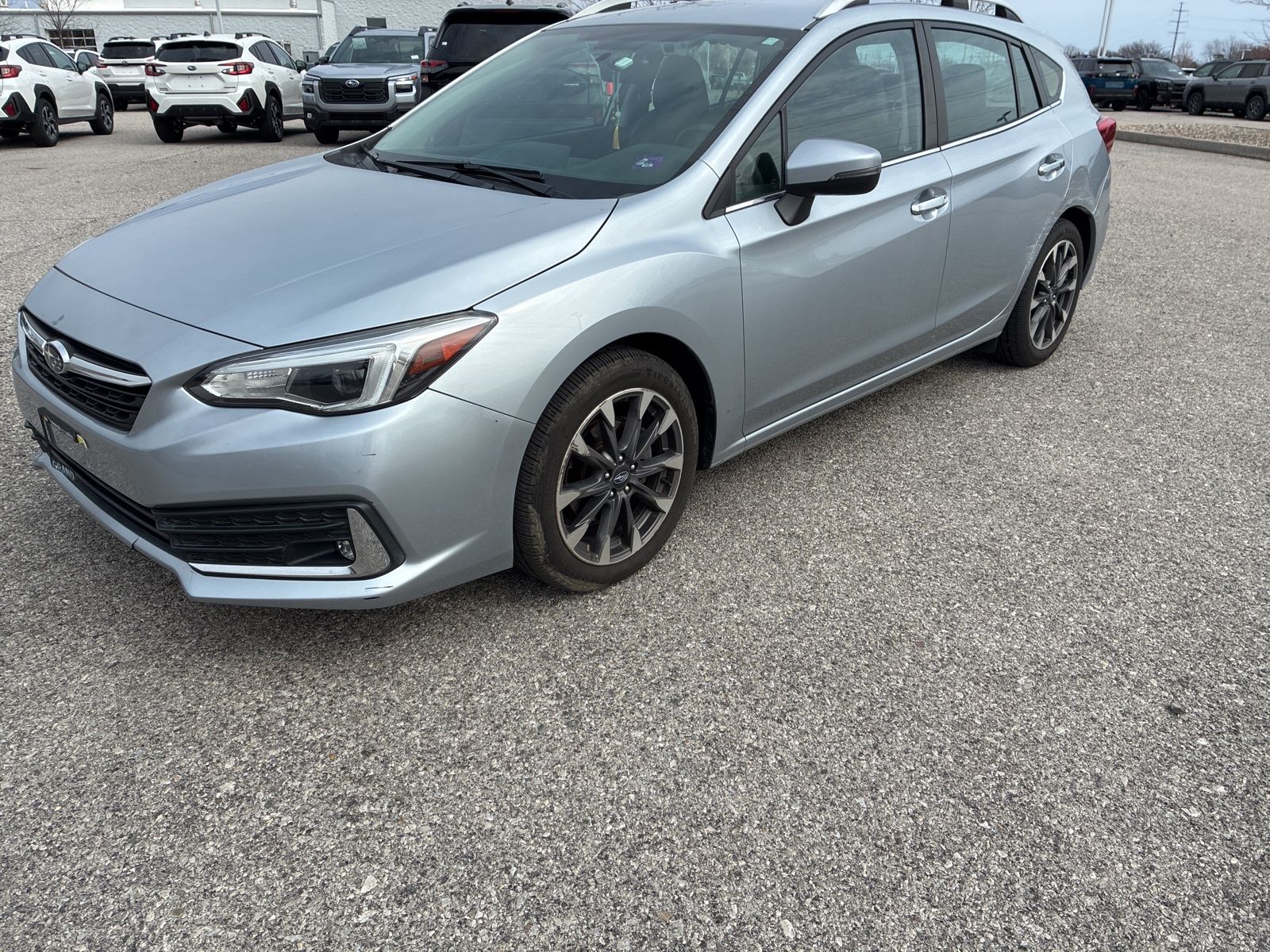 Ice Silver Metallic 2020 Subaru Impreza 2.0i Limited Hatchback AWD Hatchback All-Wheel Drive Continuously Variable Transmission