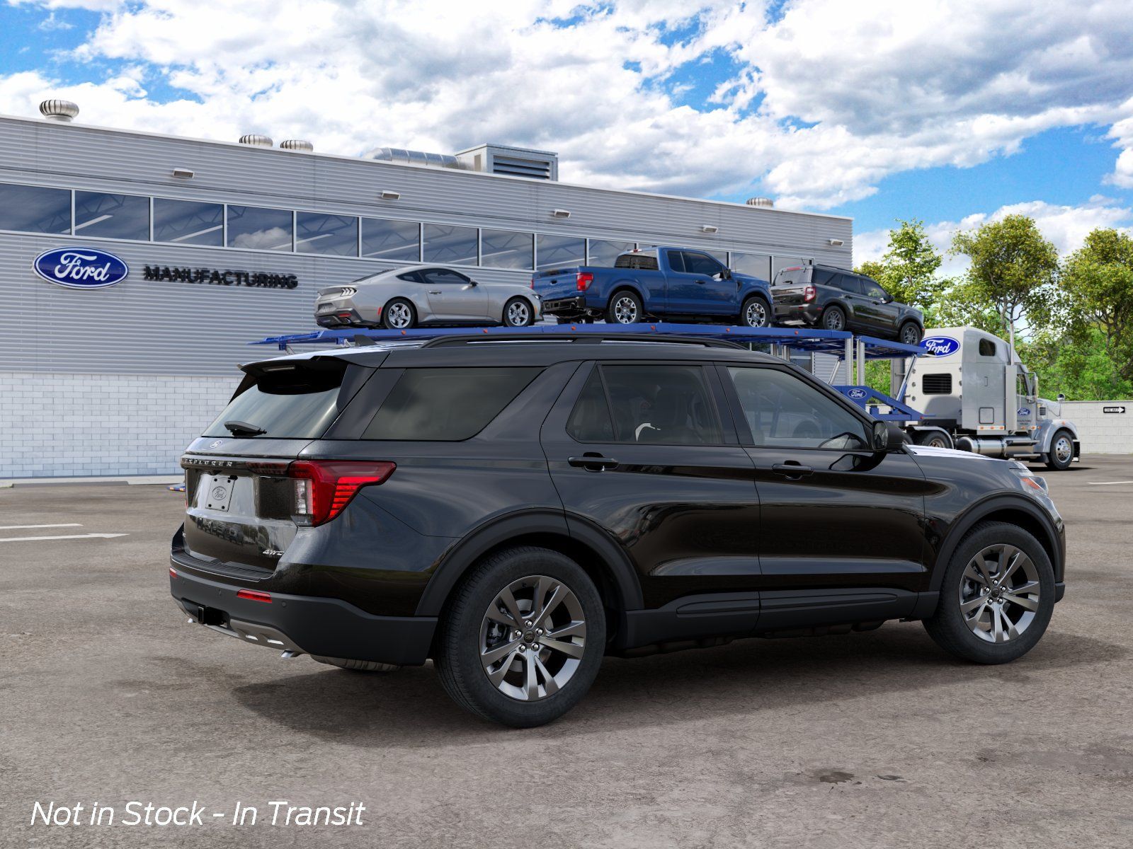 New 2027 Agate Black Metallic Ford Active image 7